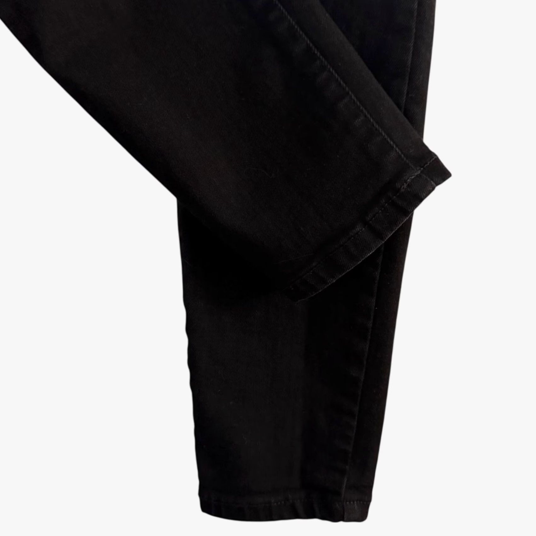 Everlane VINTAGE Everlane Skinny Ankle Denim Jeans Black Women's 28 High-Rise Authentic Stretch Size 28" / US 6 / IT 42 - 7 Thumbnail