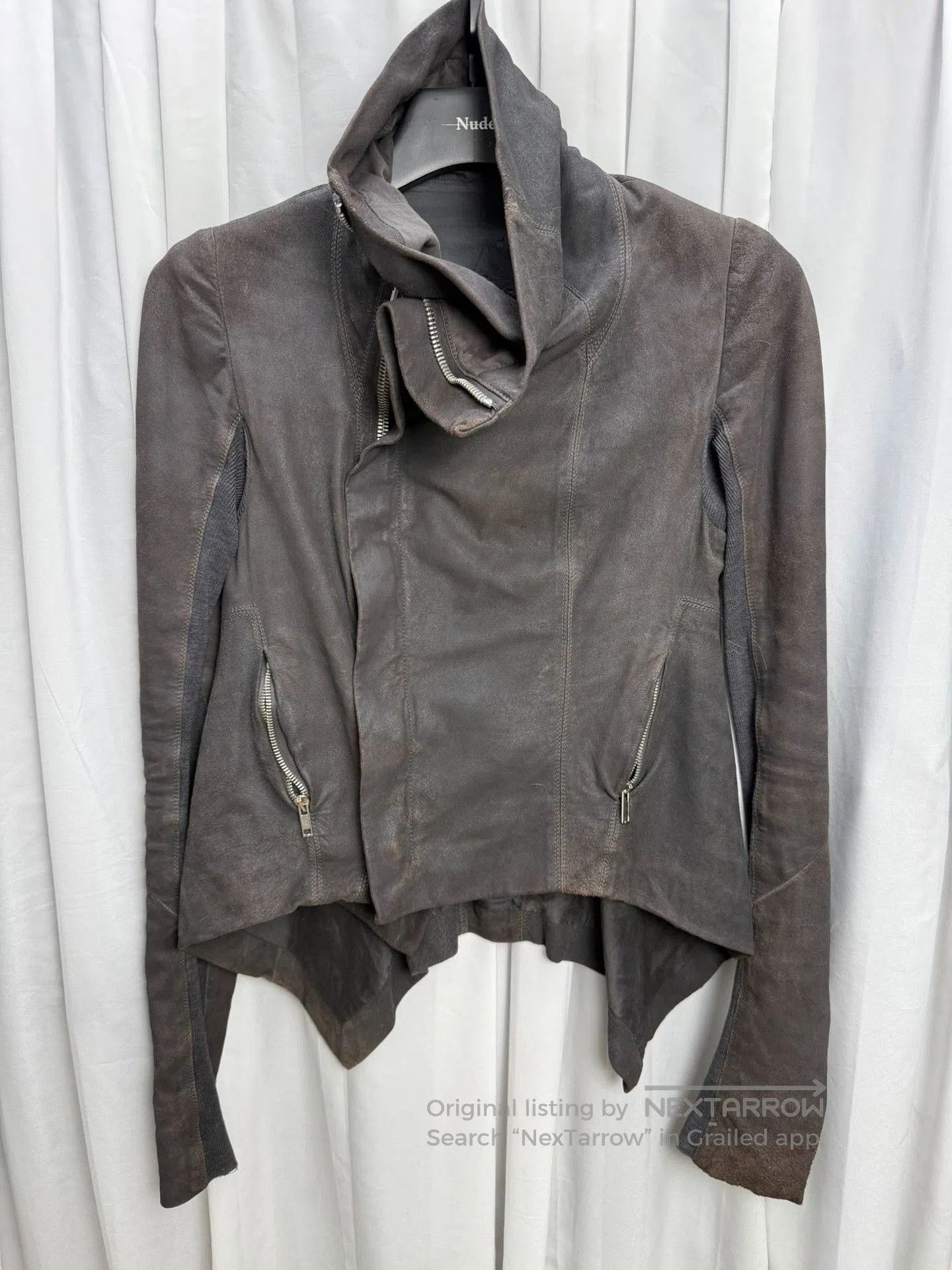 Rick Owens Rick Owens Distressed Sheepskin Jacket 40. Size US XXS / EU 40 - 1 Thumbnail