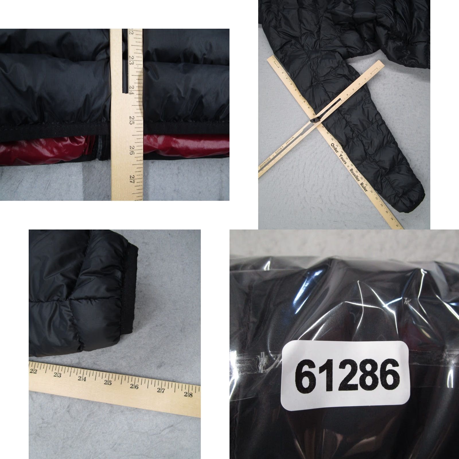 Eddie Bauer Eddie Bauer EB650 Down Jacket Mens Medium Black Puffer Full Zip Quilted Coat Size US M / EU 48-50 / 2 - 8 Thumbnail