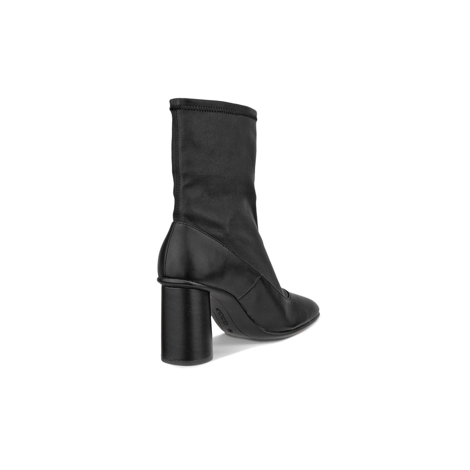 Ecco ECCO WOMEN'S 41 SCULPTED ALBA BLOCK 65 BLACK LEATHER HEEL Size US 10.5 / IT 40.5 - 4 Thumbnail