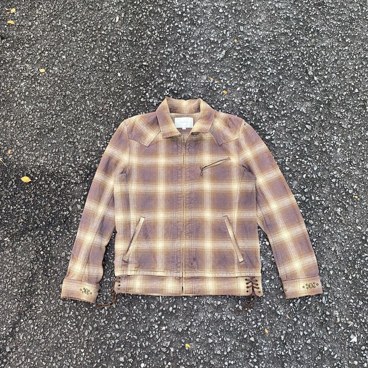 Japanese Brand Vintage Shadow Plaid Punk By Nano Universe Size US S / EU 44-46 / 1 - 1 Thumbnail