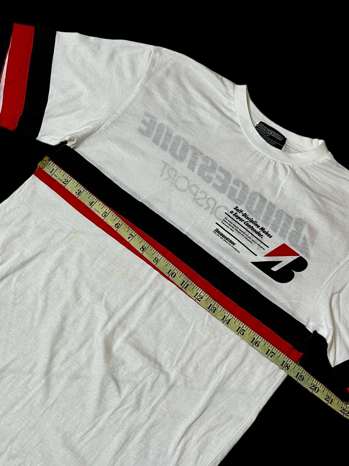 Vintage RARE🔥VINTAGE 80s/90s BRIDGESTONE MOTORSPORT TEE SHIRT Size US S / EU 44-46 / 1 - 9 Thumbnail