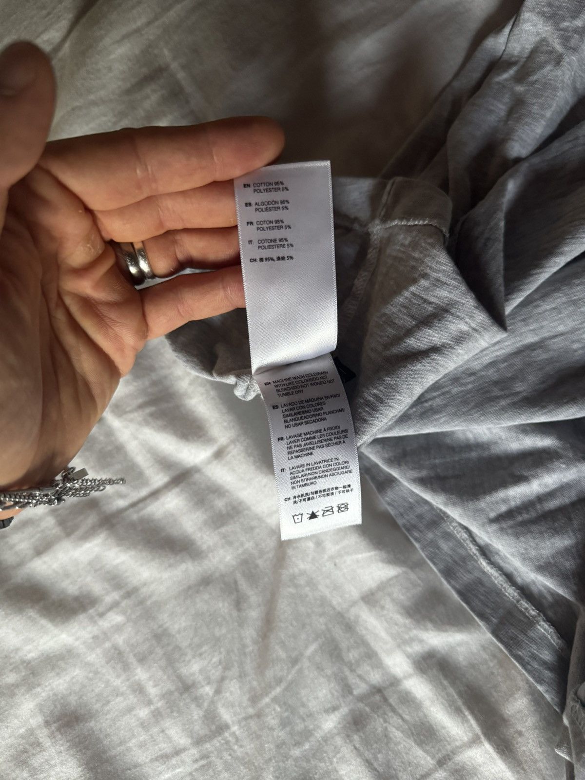 John Elliott John Elliott University LS tee Size US S / EU 44-46 / 1 - 9 Thumbnail