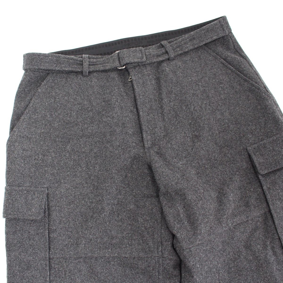 Prada × Vintage PRADA 1999 wool cargo pants Size US 36 / EU 52 - 3 Thumbnail