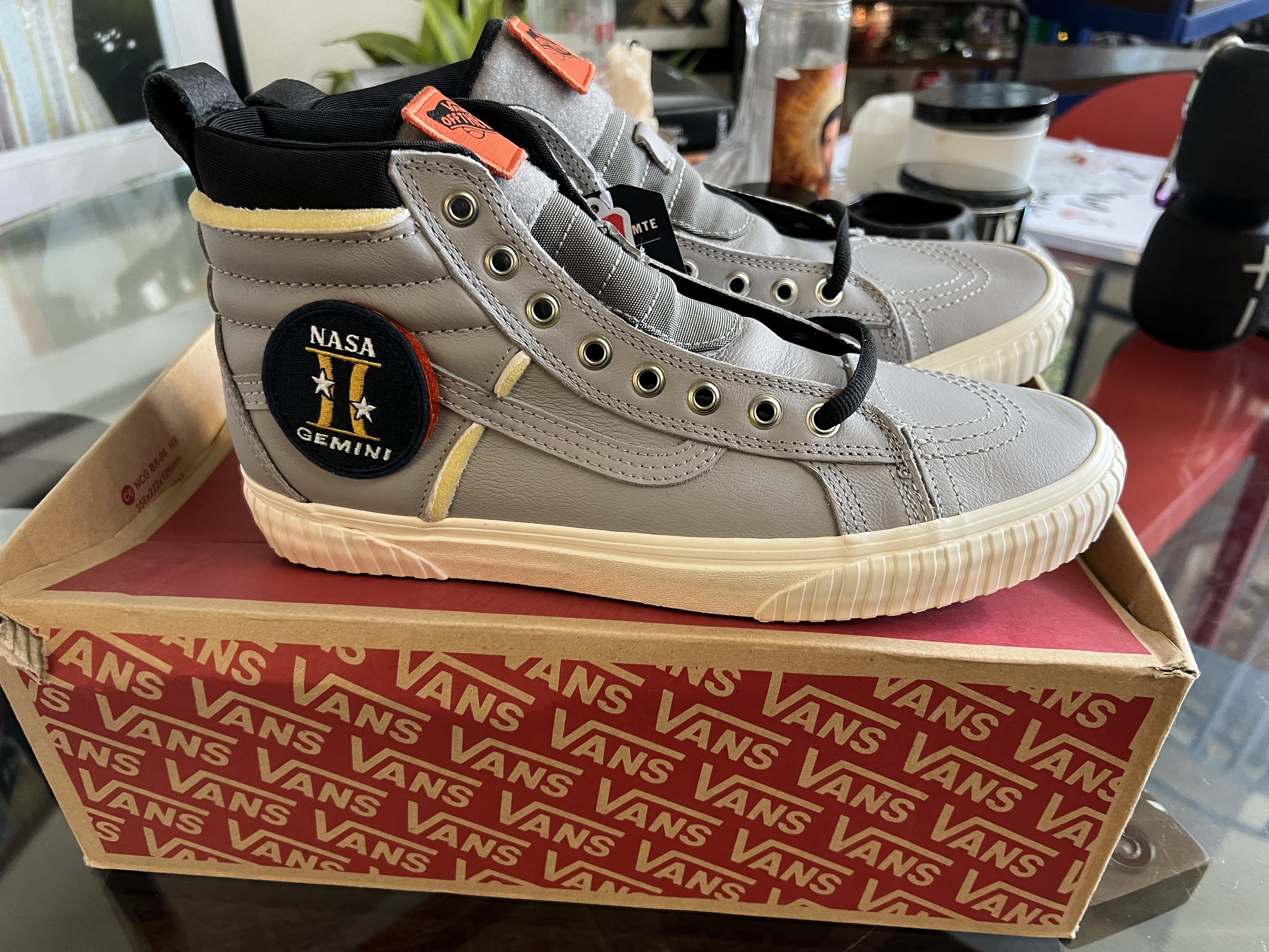 Nasa Vans Vans Sk8 HI 46 MTE DX X Nasa Space Voyager ComplexCon Excl Grailed