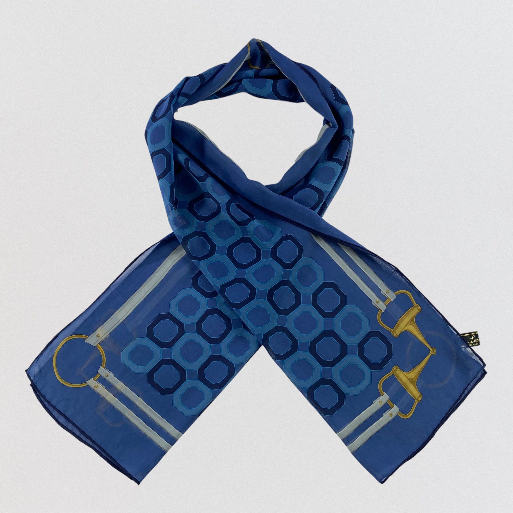 Japanese Brand × Vintage Vintage Italian Silk Scarf Hand Rolled SS068 Size ONE SIZE - 1 Thumbnail