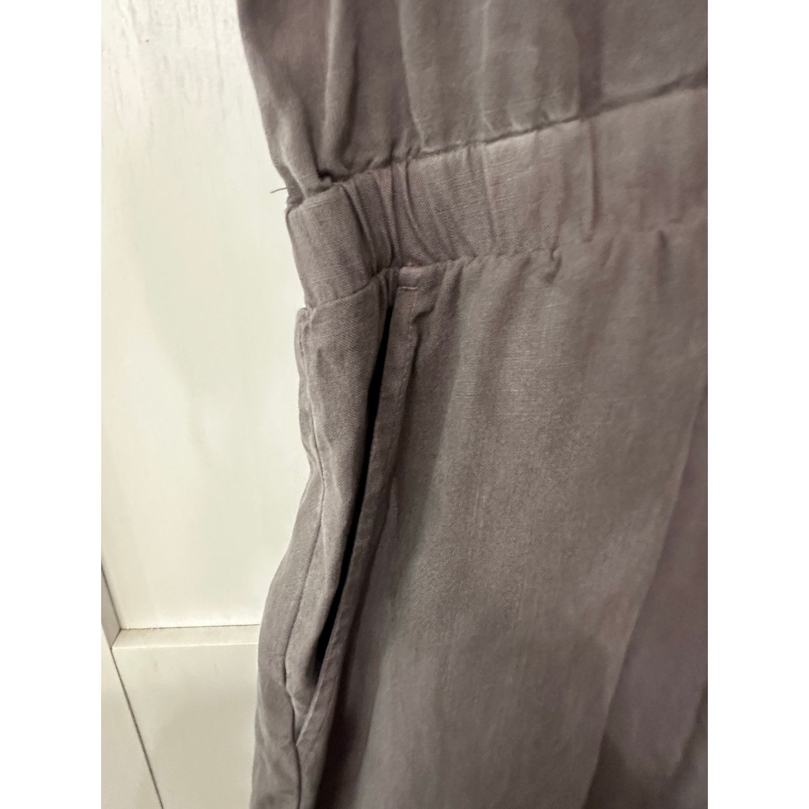 Anthropologie Anthropologie Cloth & Stone Gray Chambray Jumpsuit sz XS Size 25" / US 0 / IT 36 - 4 Thumbnail