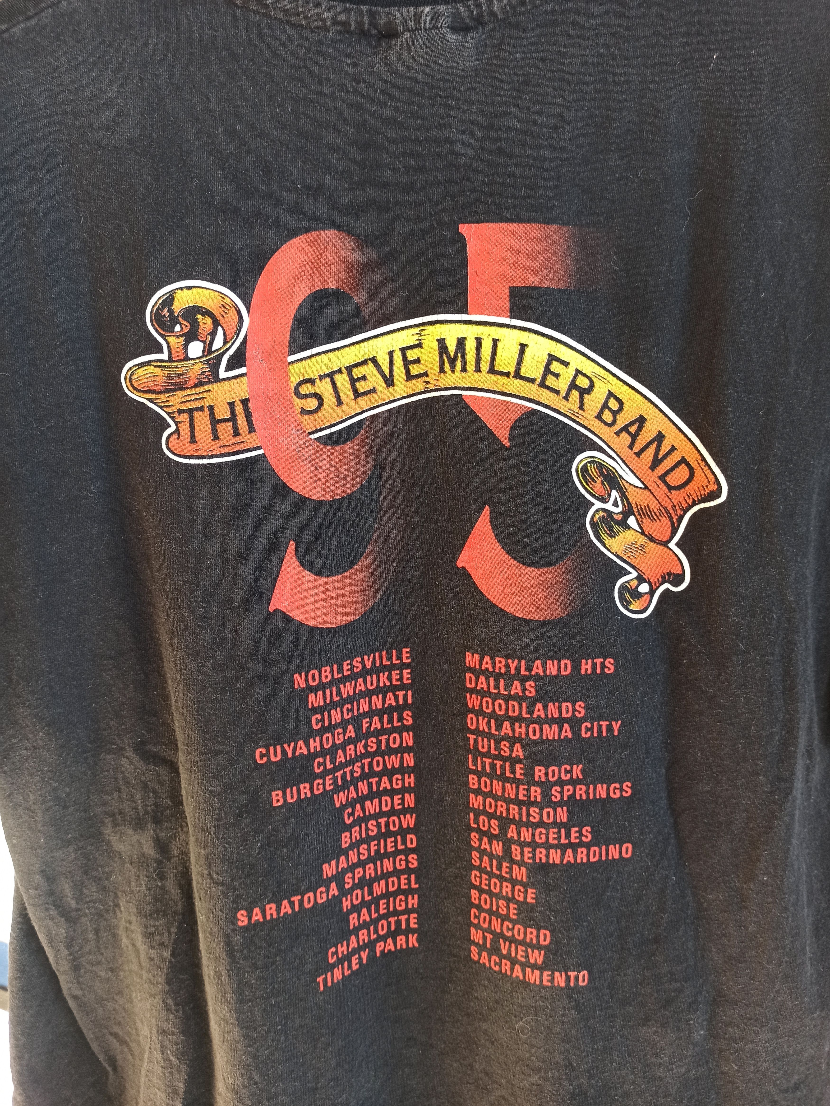 Band Tees × Vintage Vintage Steve Miller Band Tour 1995 Size US XL / EU 56 / 4 - 3 Thumbnail