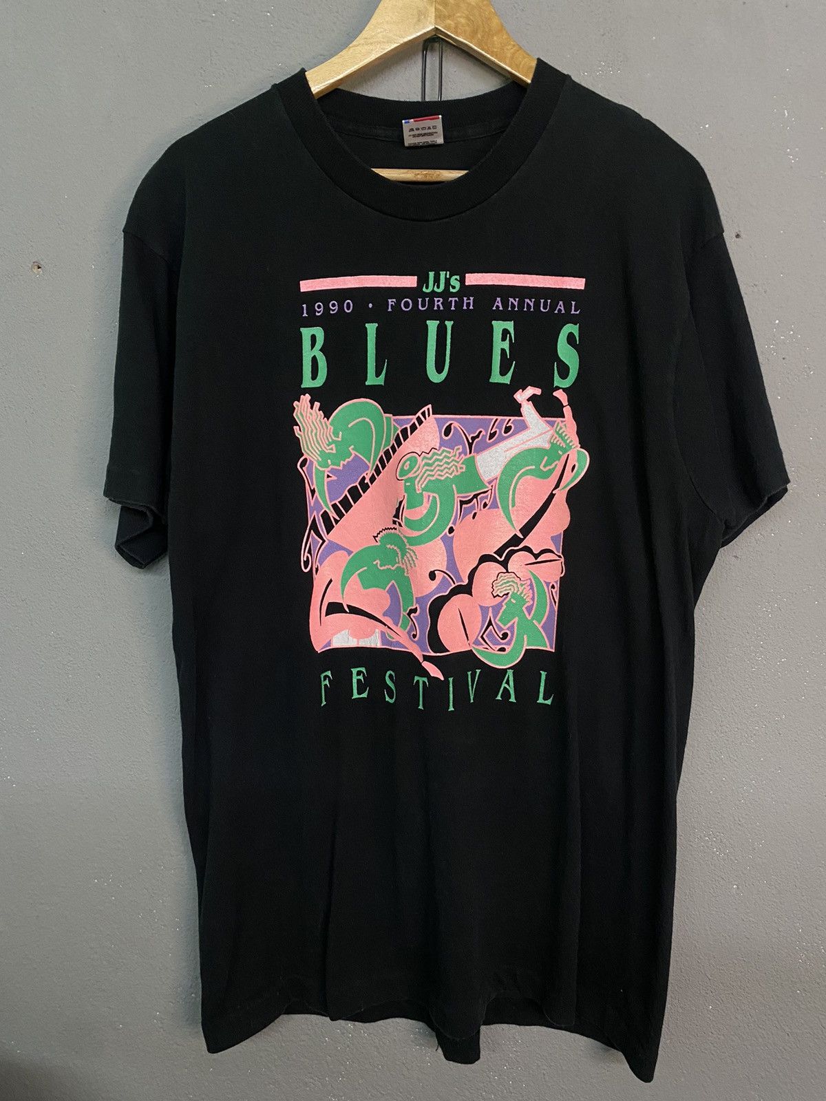 Vintage blues festival vintage 1990 usa Size US XL / EU 56 / 4 - 1 Thumbnail
