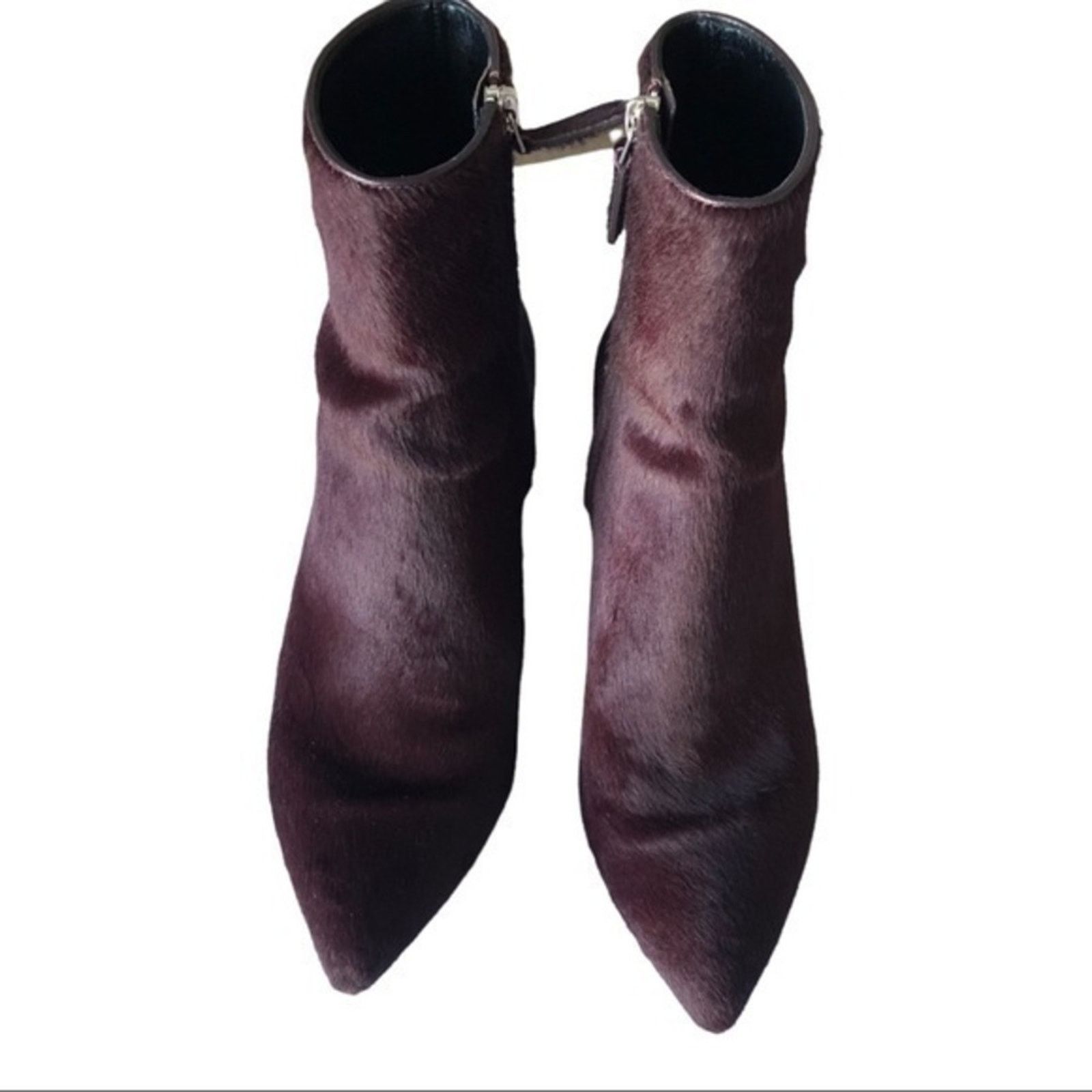 Alexander Wang Authentic Alexander Wang Red Fur Calf Ankle Bootie Size US 7 Size US 7 / IT 37 - 14 Thumbnail