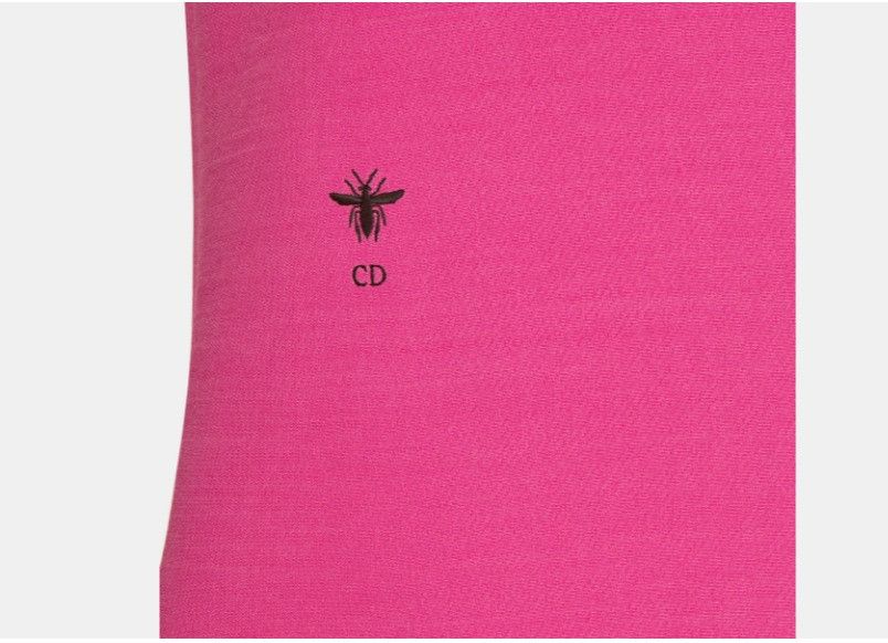 Dior o1w1db10325 341R2 Straight Mini Dress in Pink Size S / US 4 / IT 40 - 3 Thumbnail