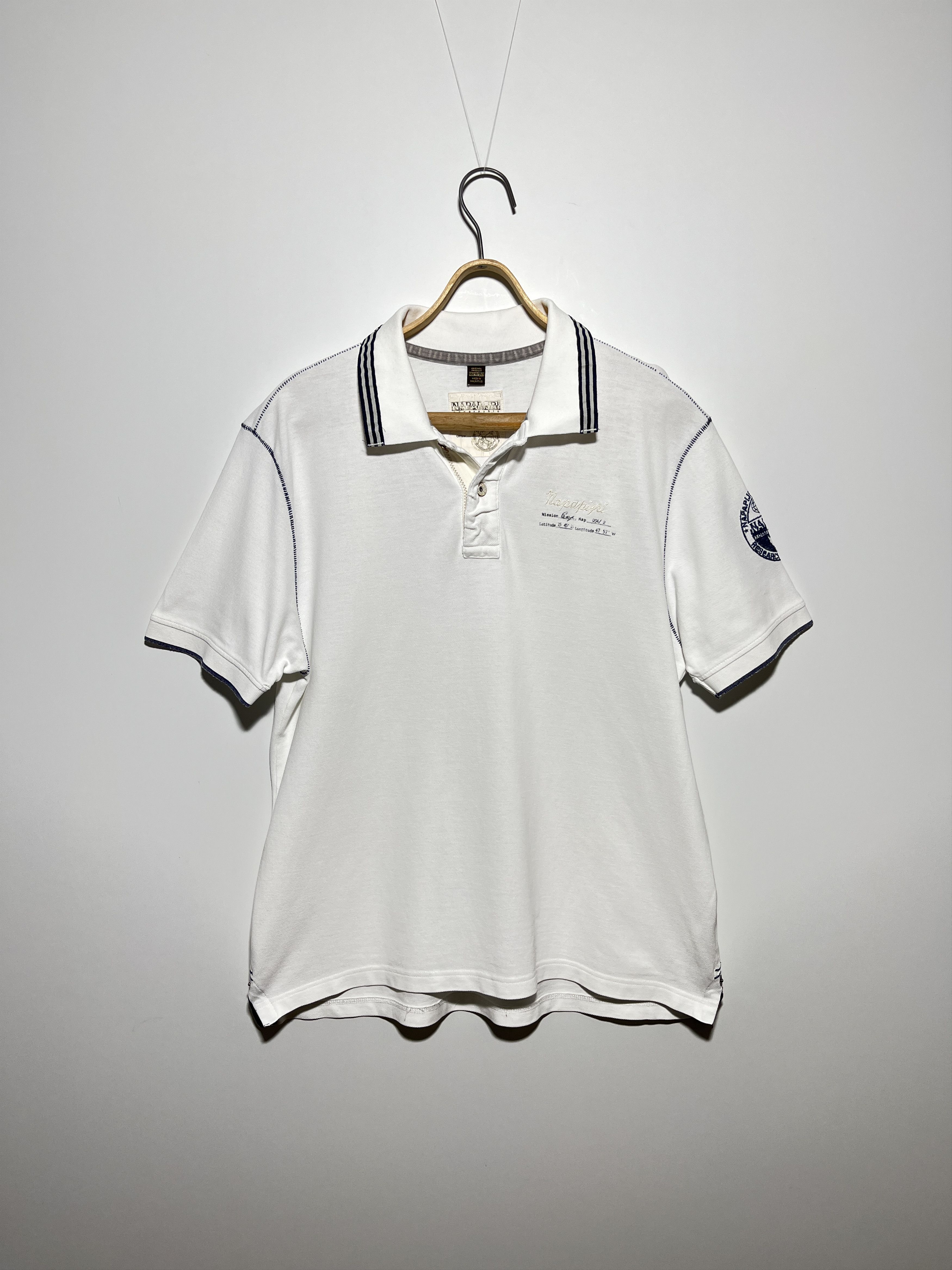 Napapijri Napapijri Research Program Big Flag Polo Shirt Size XL Size US XL / EU 56 / 4 - 2 Thumbnail