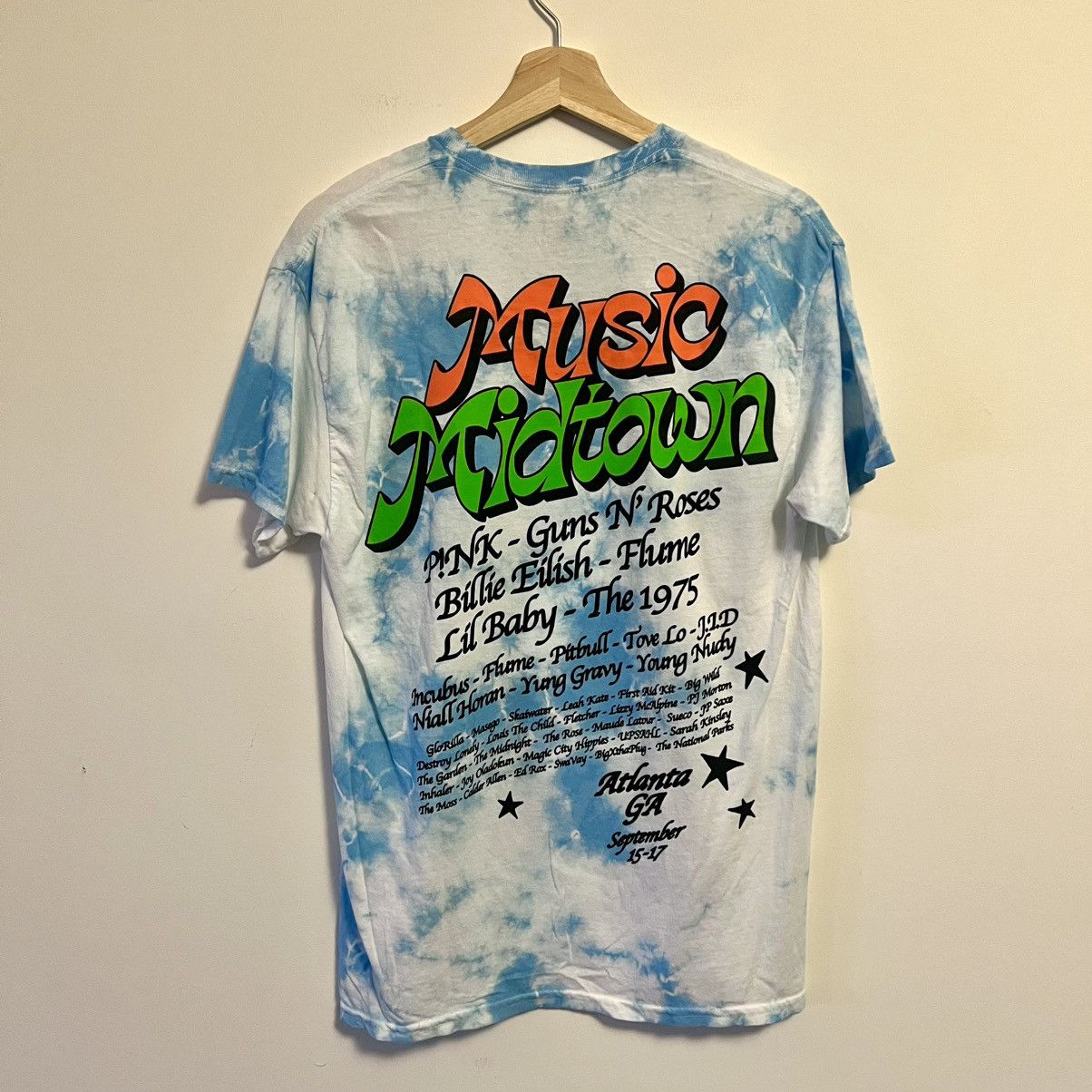 Band Tees Music Midtown 2023 Atlanta, GA Festival Lineup Graphic Tee Size US M / EU 48-50 / 2 - 2 Thumbnail