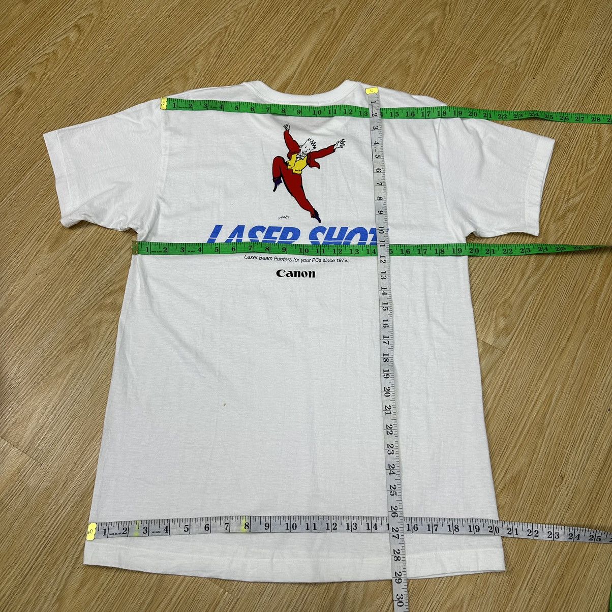 Canon Vintage 80s Canon Laser Shot Tshirt A869 Size US M / EU 48-50 / 2 - 4 Thumbnail