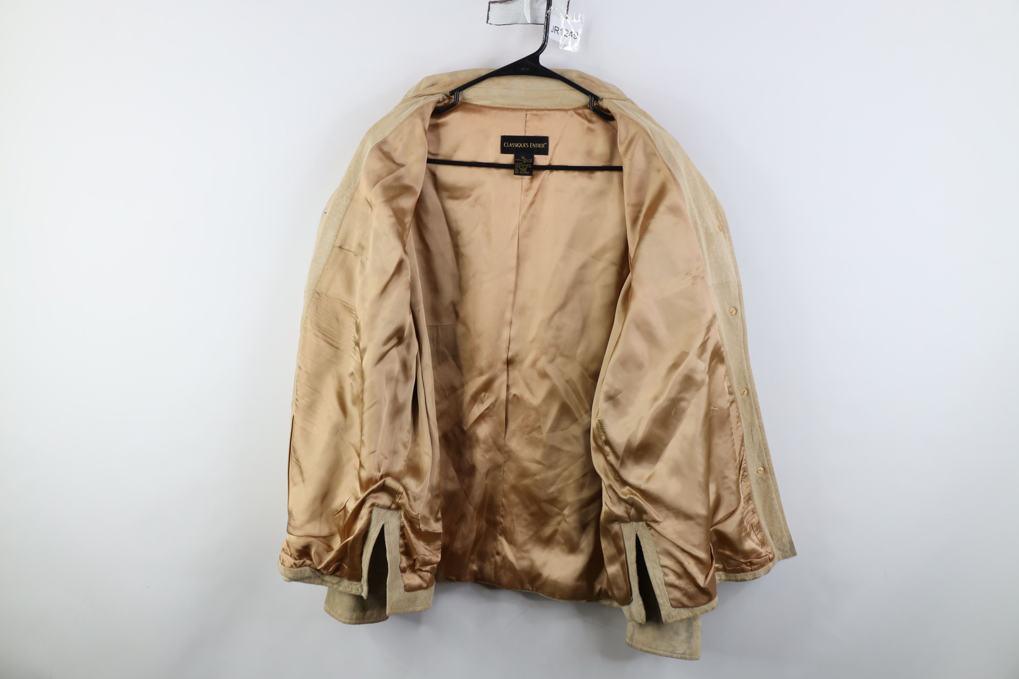Vintage Vintage 90s Streetwear Suede Leather Shirt Jacket Jac Shirt Size XL / US 12-14 / IT 48-50 - 9 Thumbnail
