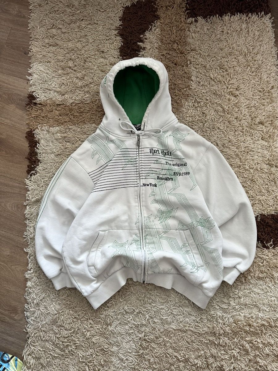 Ecko Unltd. 🔥VINTAGE DISTRESSED TRASHED KARL KANI ZIP HOODIE🔥 Size US L / EU 52-54 / 3 - 1 Thumbnail