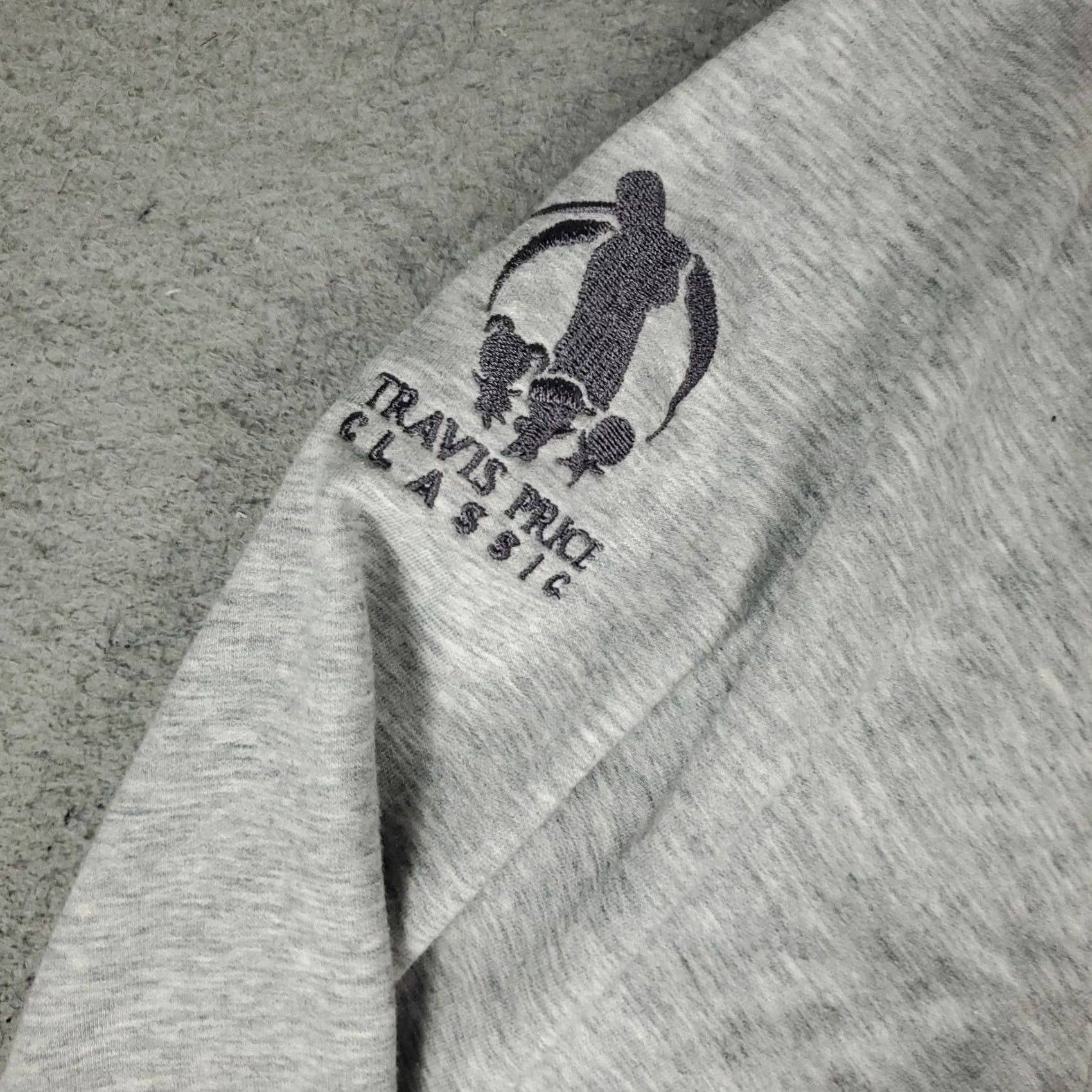 TravisMathew Travis Mathew Sweater Mens XL Gray 1/4 Zip Pullover Sweatshirt Shirt Adult XL Gray Logo 1/4 Zip Pullover Men Size US XL / EU 56 / 4 - 3 Thumbnail