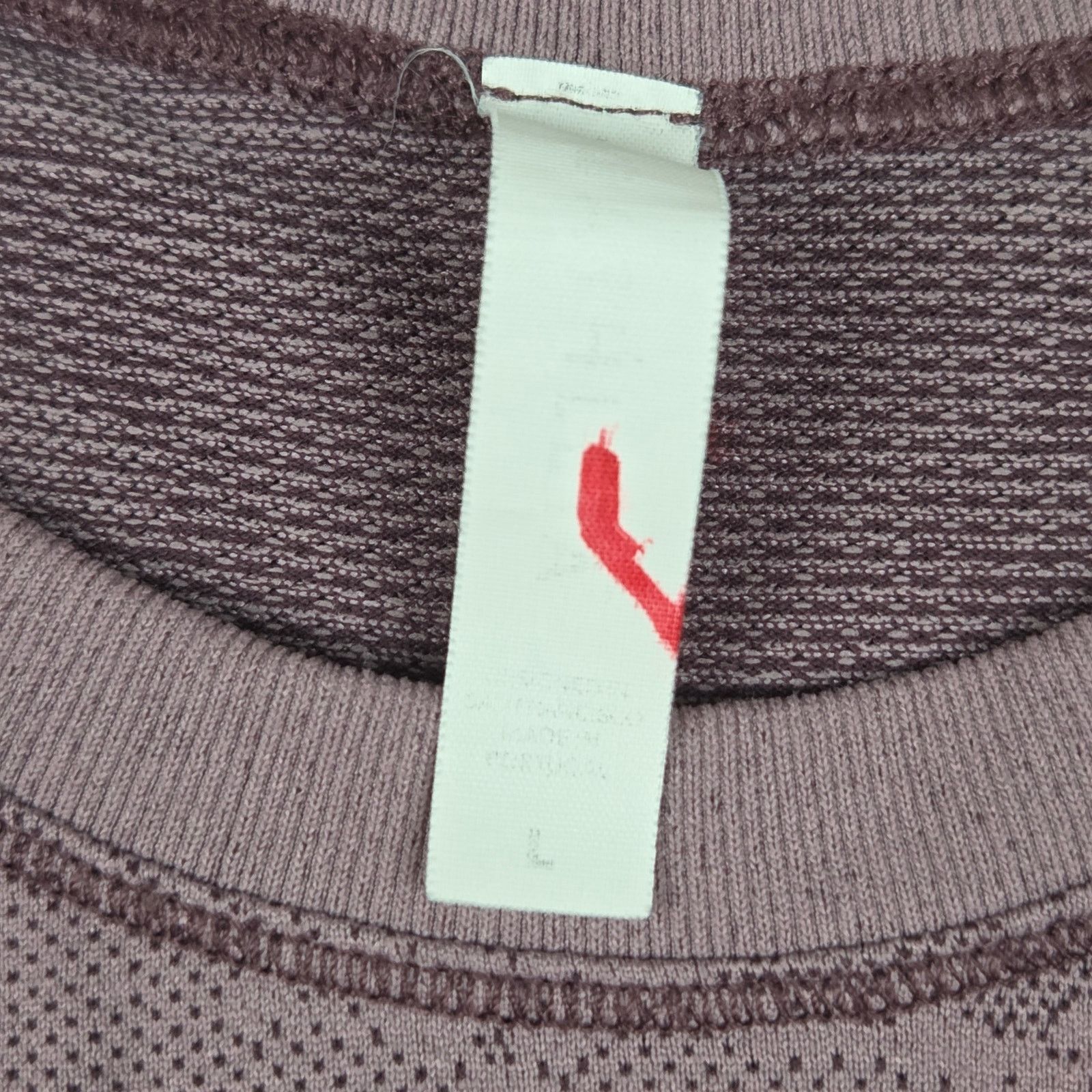 Athleta Athleta Large Momentum Seamless Camo Tee Cascadia Violet Size L / US 10 / IT 46 - 3 Thumbnail