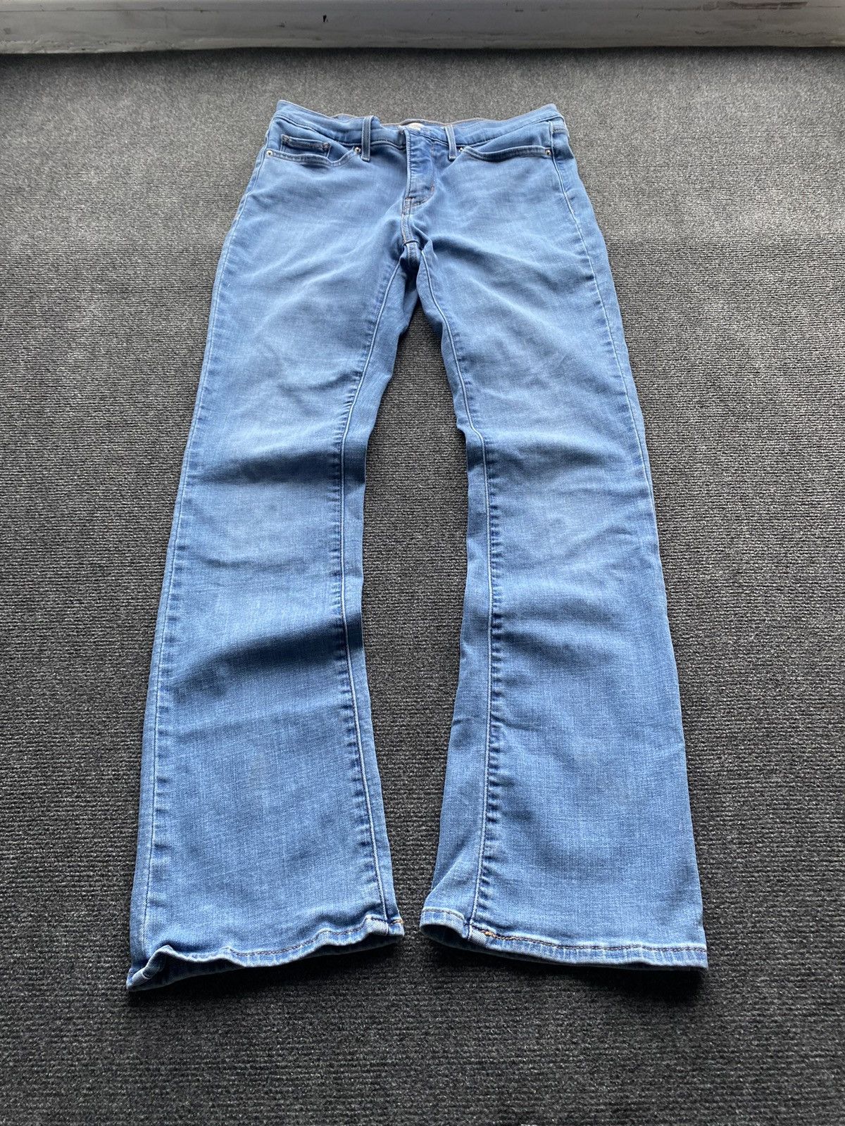 Levi's 🔥Levis 315 Shaping Bootcut 29 Jeans women sexy alt goth Size 29" - 2 Thumbnail
