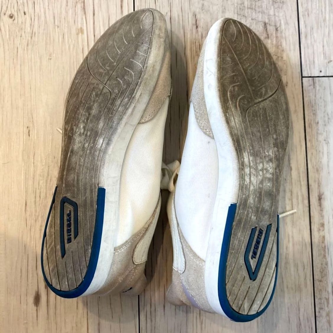 Diesel VINTAGE Diesel Sneakers Mens Men 0US White Lace Luxury Casual Stylish Durable Size US 9 / EU 42 - 3 Thumbnail