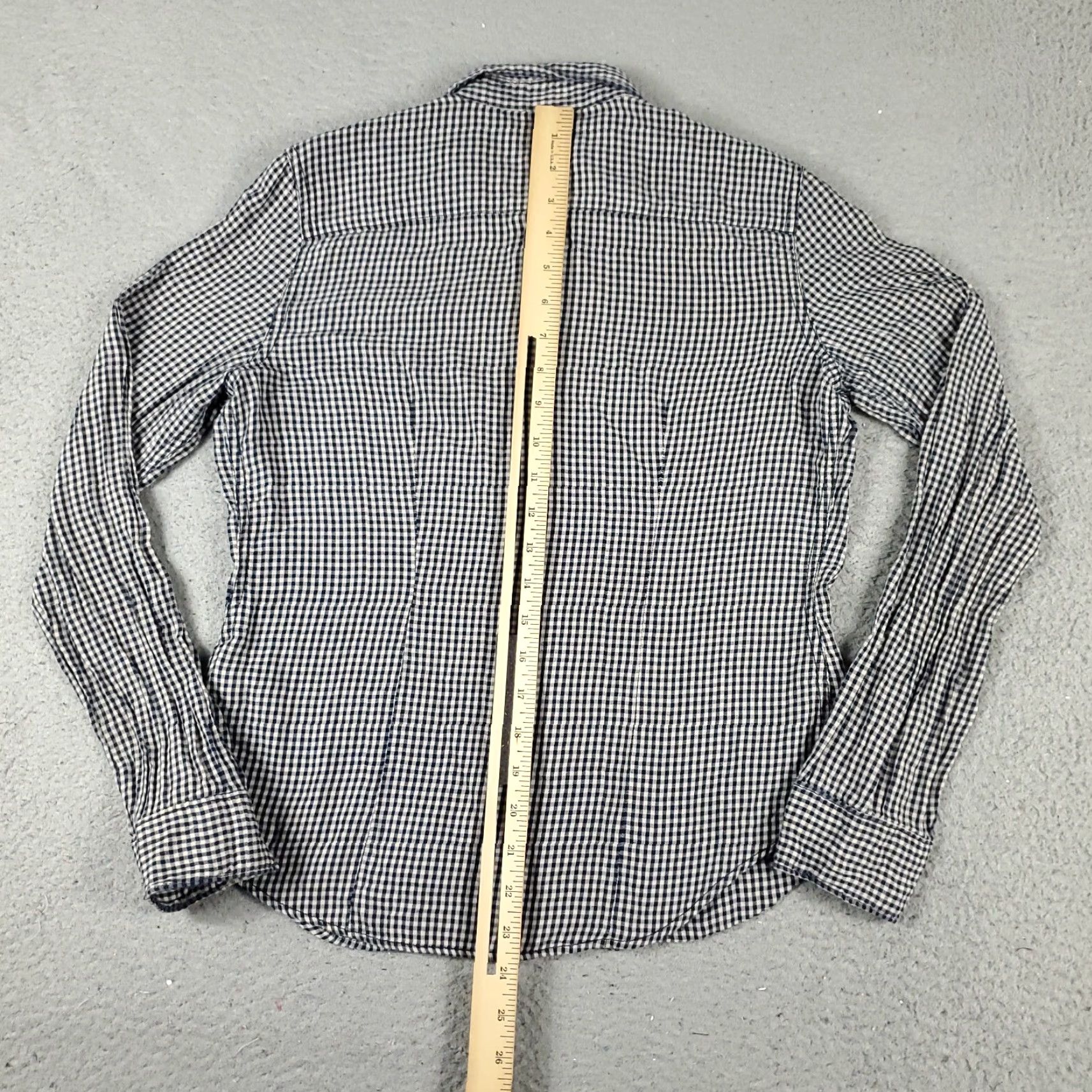 Ralph Lauren DENIM & SUPPLY RALPH LAUREN Shirt Mens Medium Blue Check Button Up Long Sleeve Size US M / EU 48-50 / 2 - 3 Thumbnail