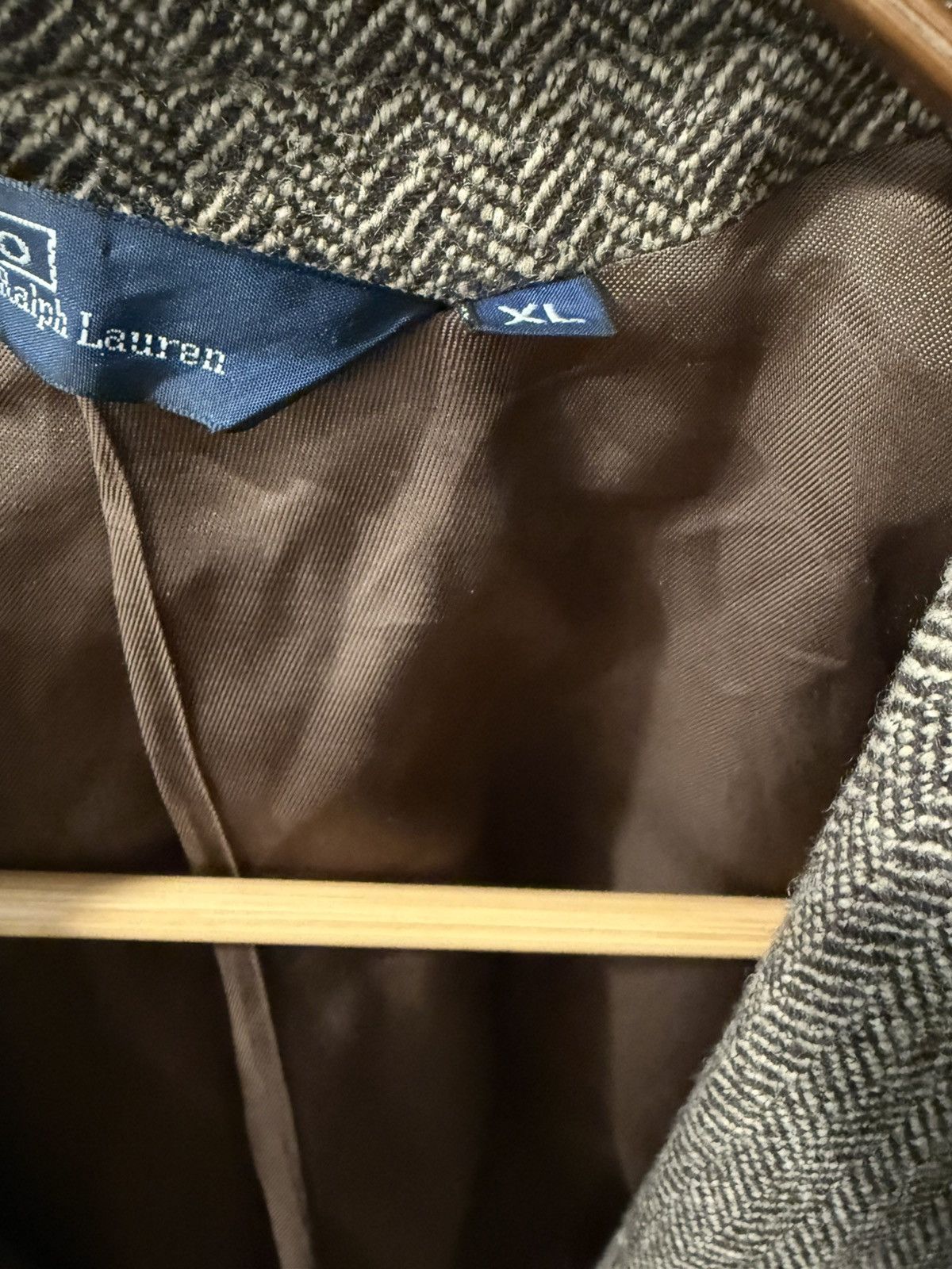 Polo Ralph Lauren Wool Herringbone Polo Ralph Lauren Sport Coat Size 44R - 2 Thumbnail