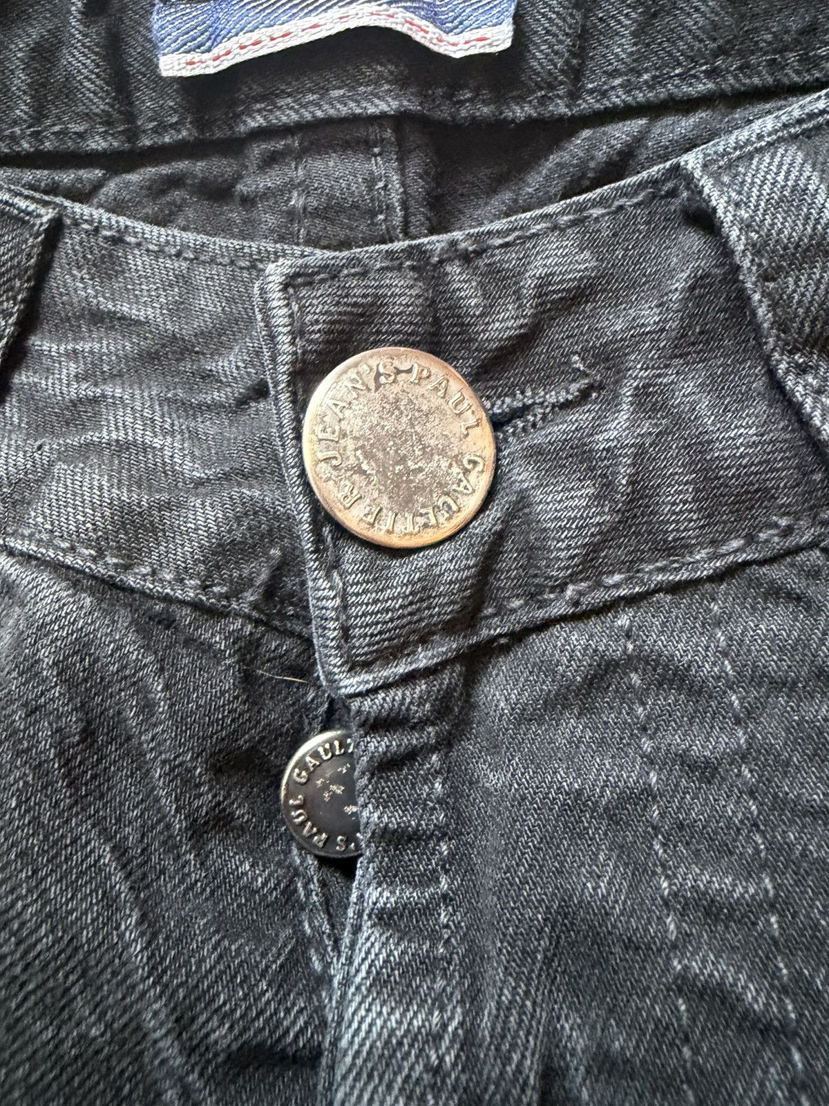 Jean Paul Gaultier Jean Paul Gaultier Black Jeans Size US 30 / EU 46 - 7 Thumbnail