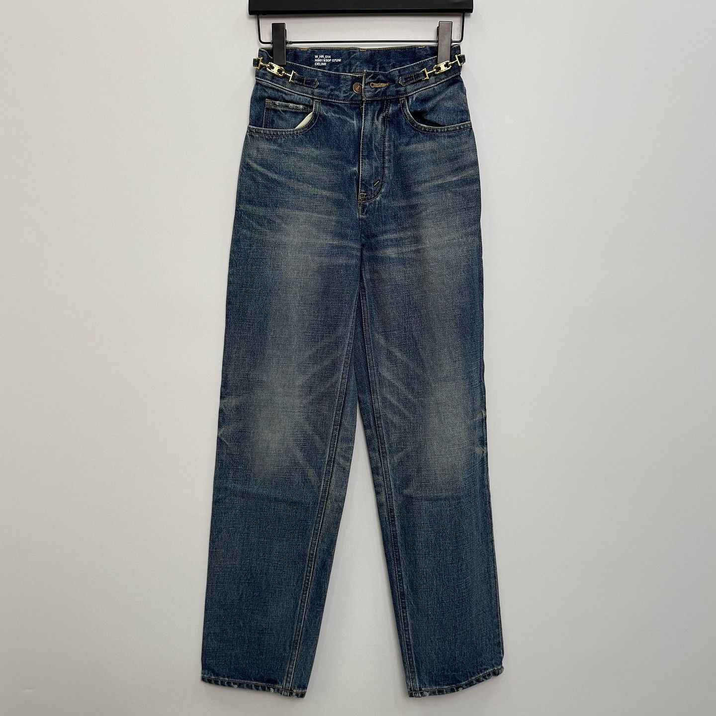 Celine Celine Triomphe Denim Jeans Size 24 Size 24" / US 00 / IT 34 - 1 Thumbnail