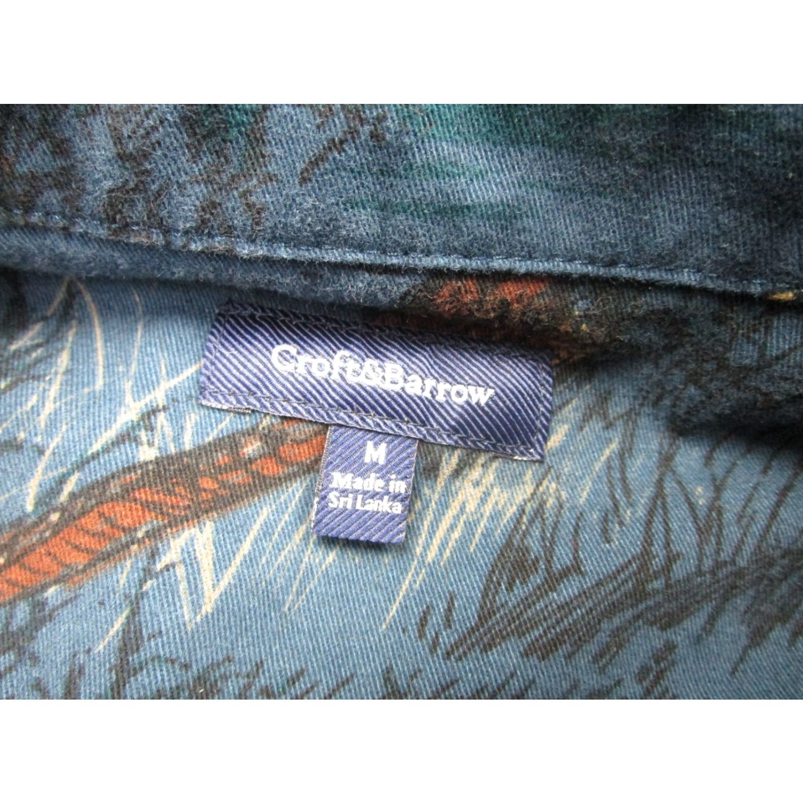 Croft & Barrow Croft & Barrow Shirt Mens M Blue All Over Print Bird Hunting Sportsman Shacket Size US M / EU 48-50 / 2 - 6 Thumbnail