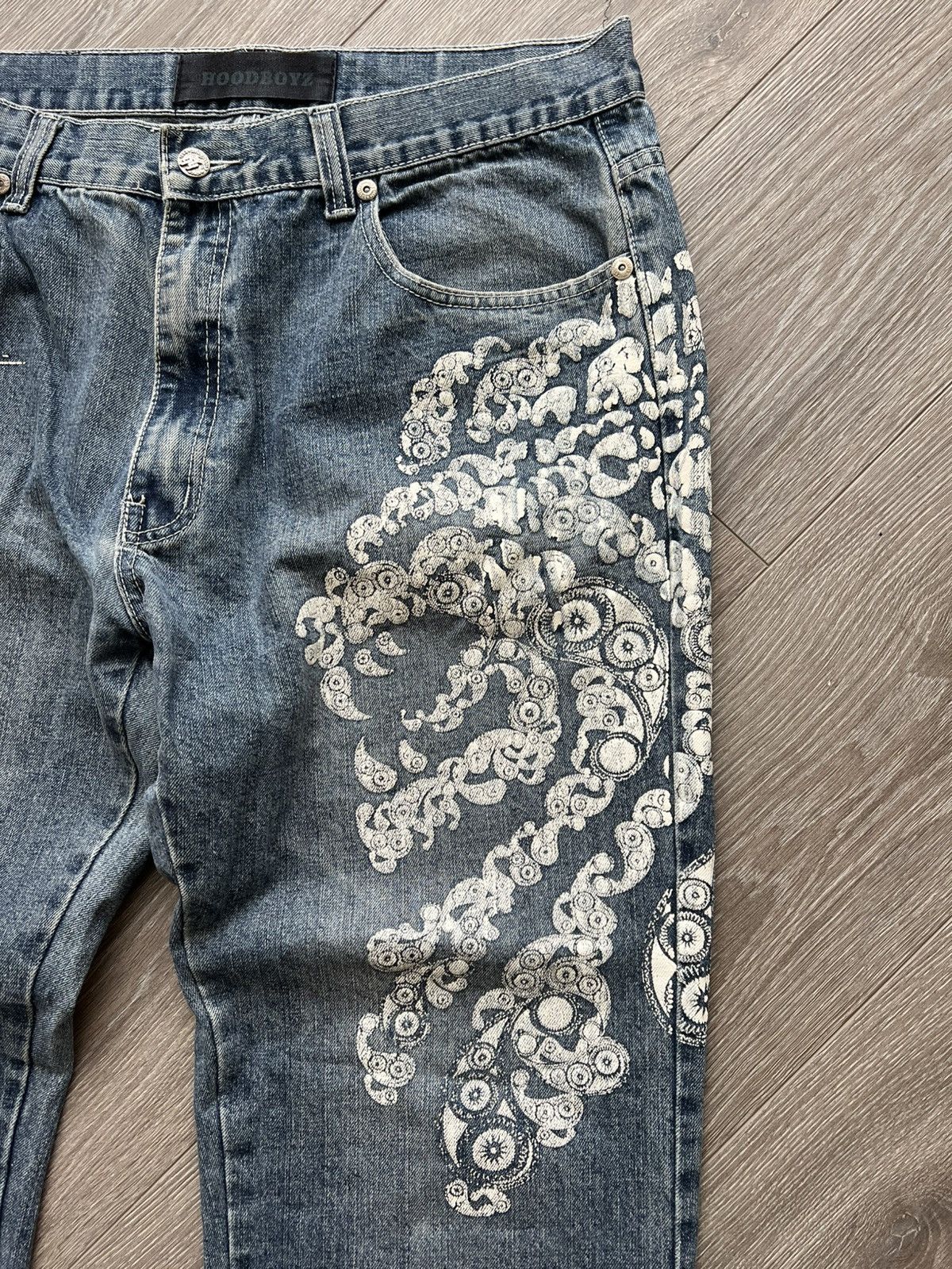 Vintage Vintage HoodBoyz Rap Jeans Size US 38 / EU 54 - 11 Thumbnail