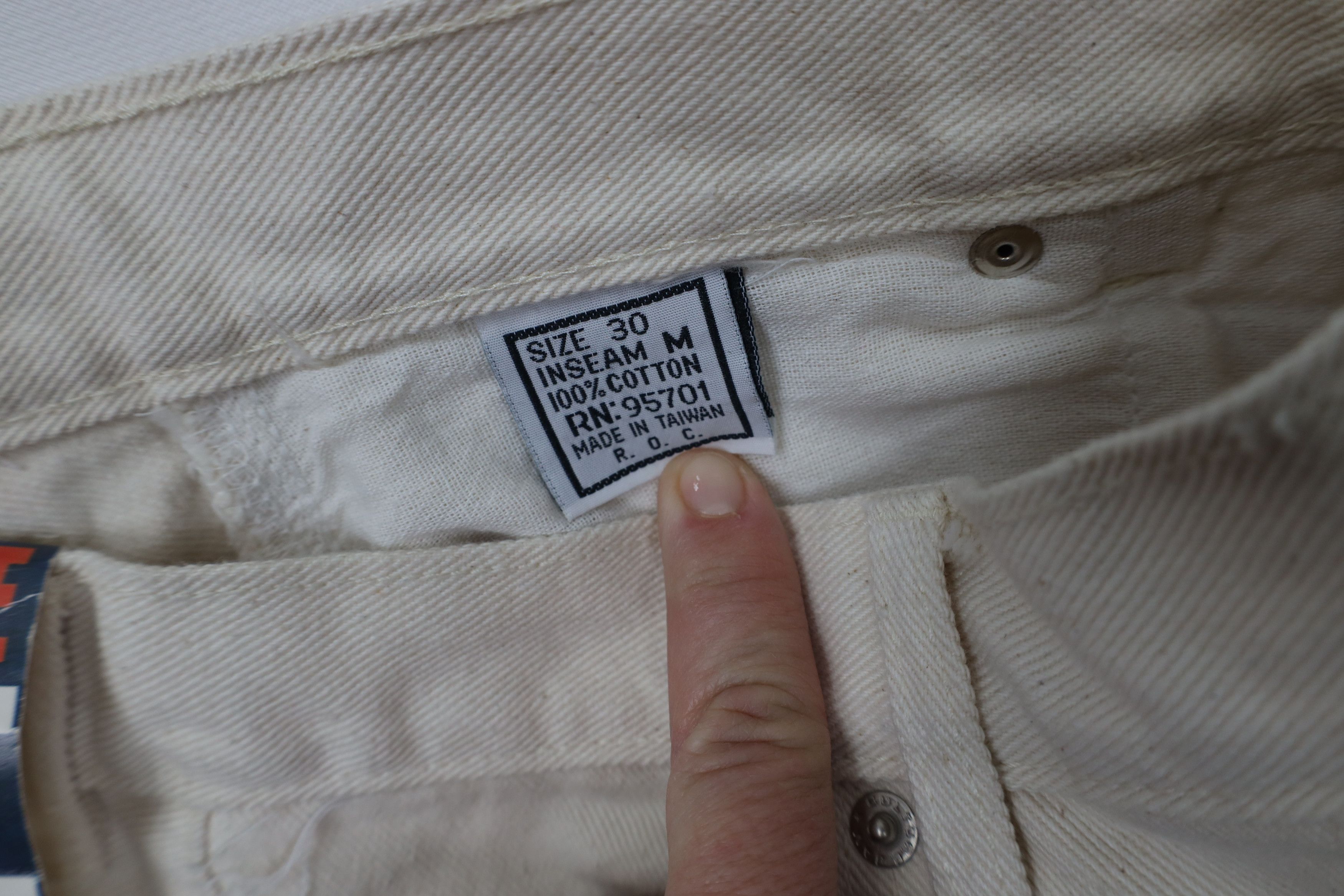 Vintage Deadstock Vintage 90s Streetwear Skateboard Jeans Natural Size US 30 / EU 46 - 9 Thumbnail