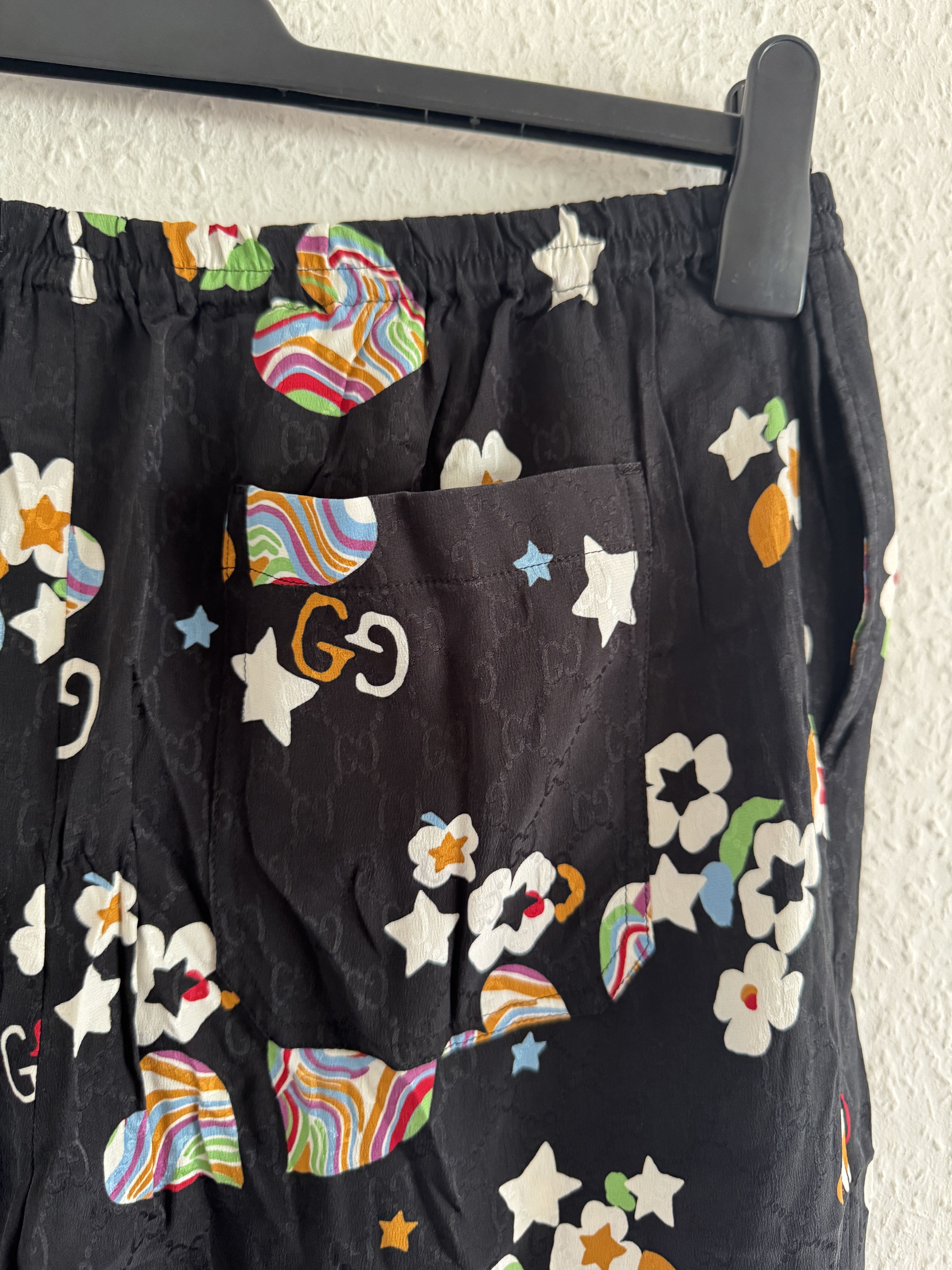 Gucci Fantasia Monogram Silk Shorts Size US 32 / EU 48 - 17 Thumbnail