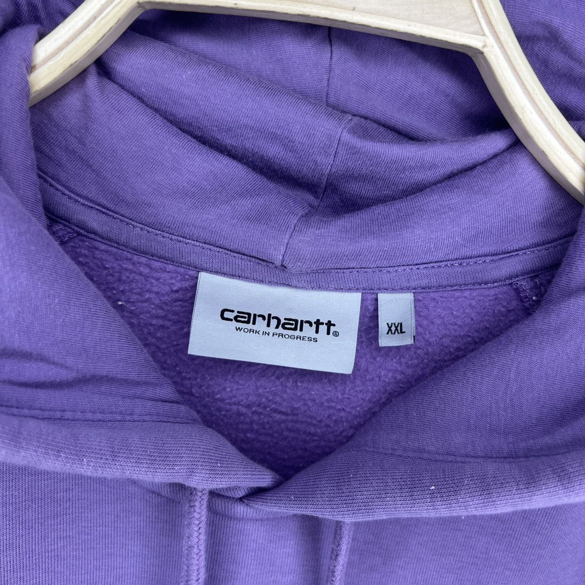 Carhartt × Vintage Vintage Carhartt Zip Up Hoodie Purple Pink Sweatshirt Jacket Size US XXL / EU 58 / 5 - 6 Thumbnail