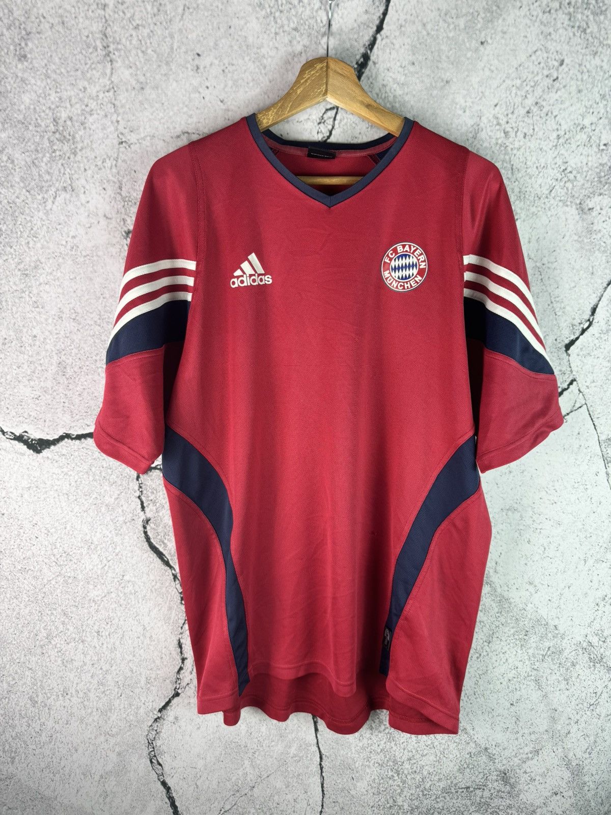 Adidas Adidas Bayern Munich Training Jersey Size US XL / EU 56 / 4 - 1 Thumbnail