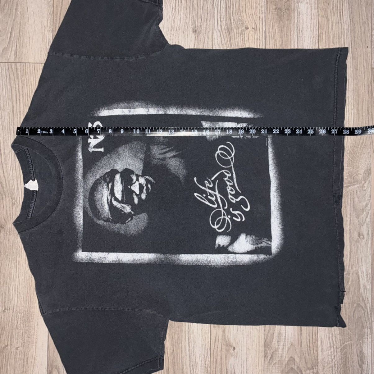 AAA Vintage Nas rap tee “Life is good” distressed faded Size US XL / EU 56 / 4 - 6 Thumbnail