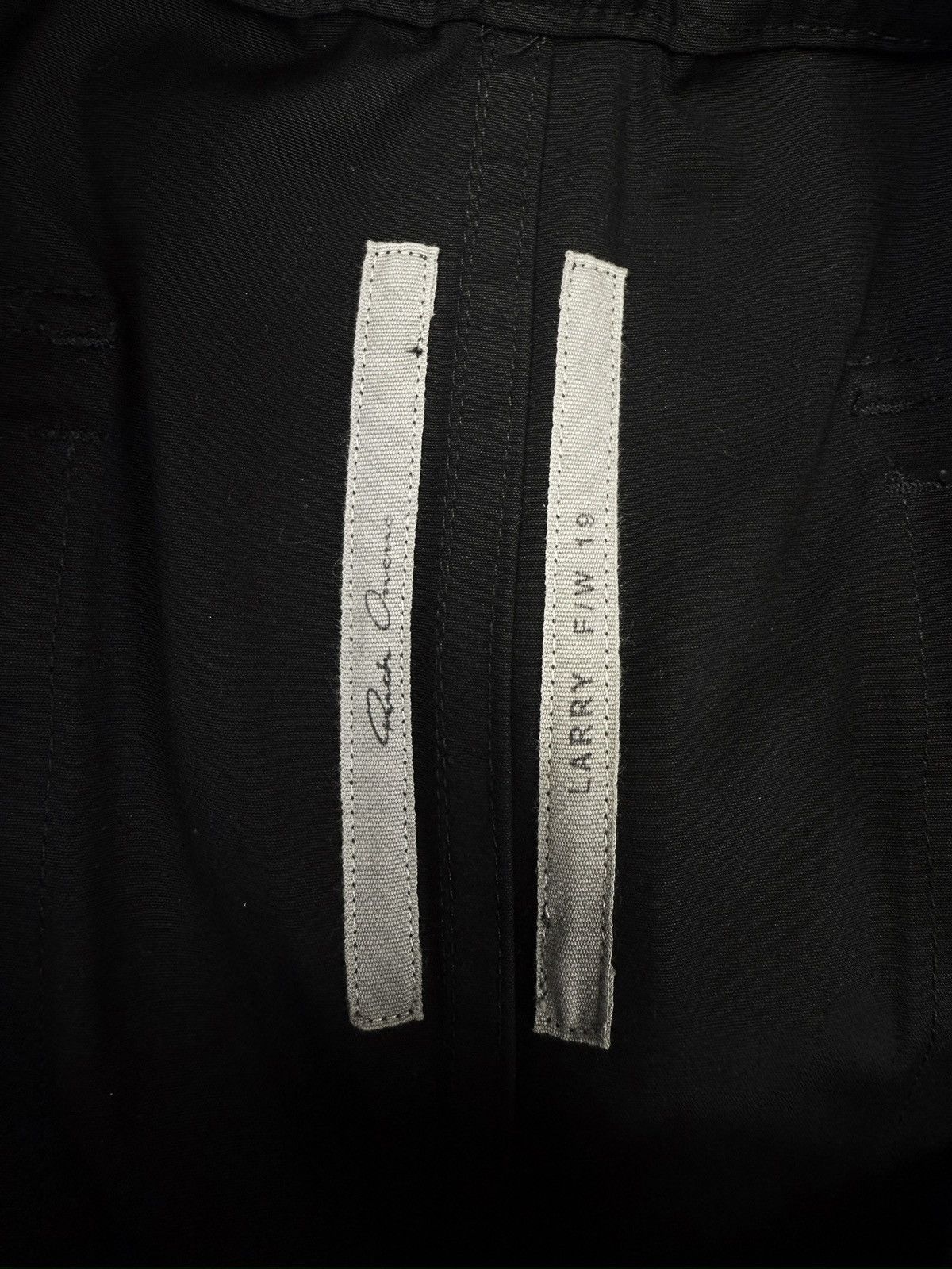 Rick Owens Rick Owens Larry Suede Patch Cargo Joggers Size US 34 / EU 50 - 4 Thumbnail
