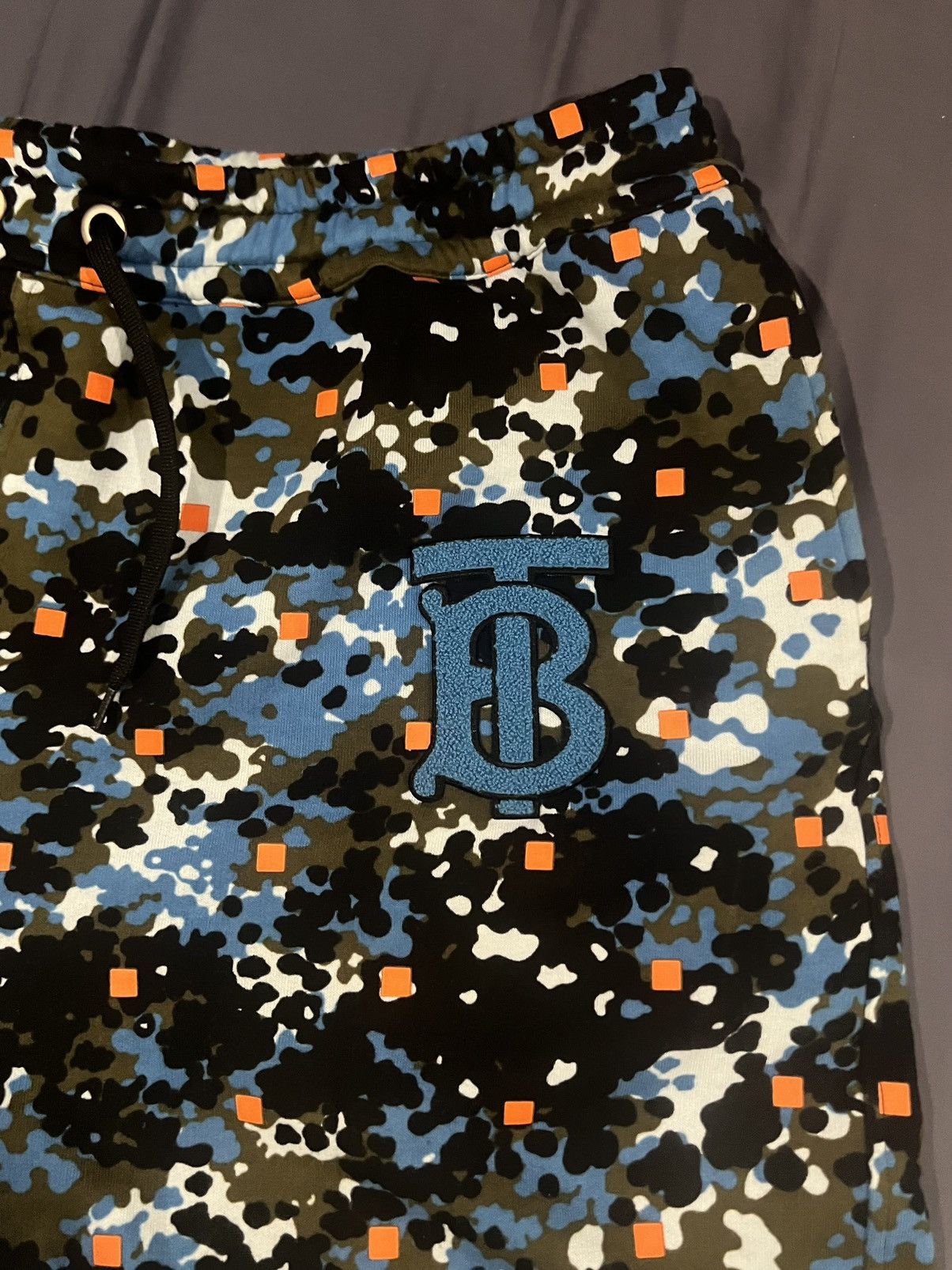 Burberry Burberry Multi-Camo Memories Sweat Shorts XXL FW2020 Size US 38 / EU 54 - 2 Thumbnail