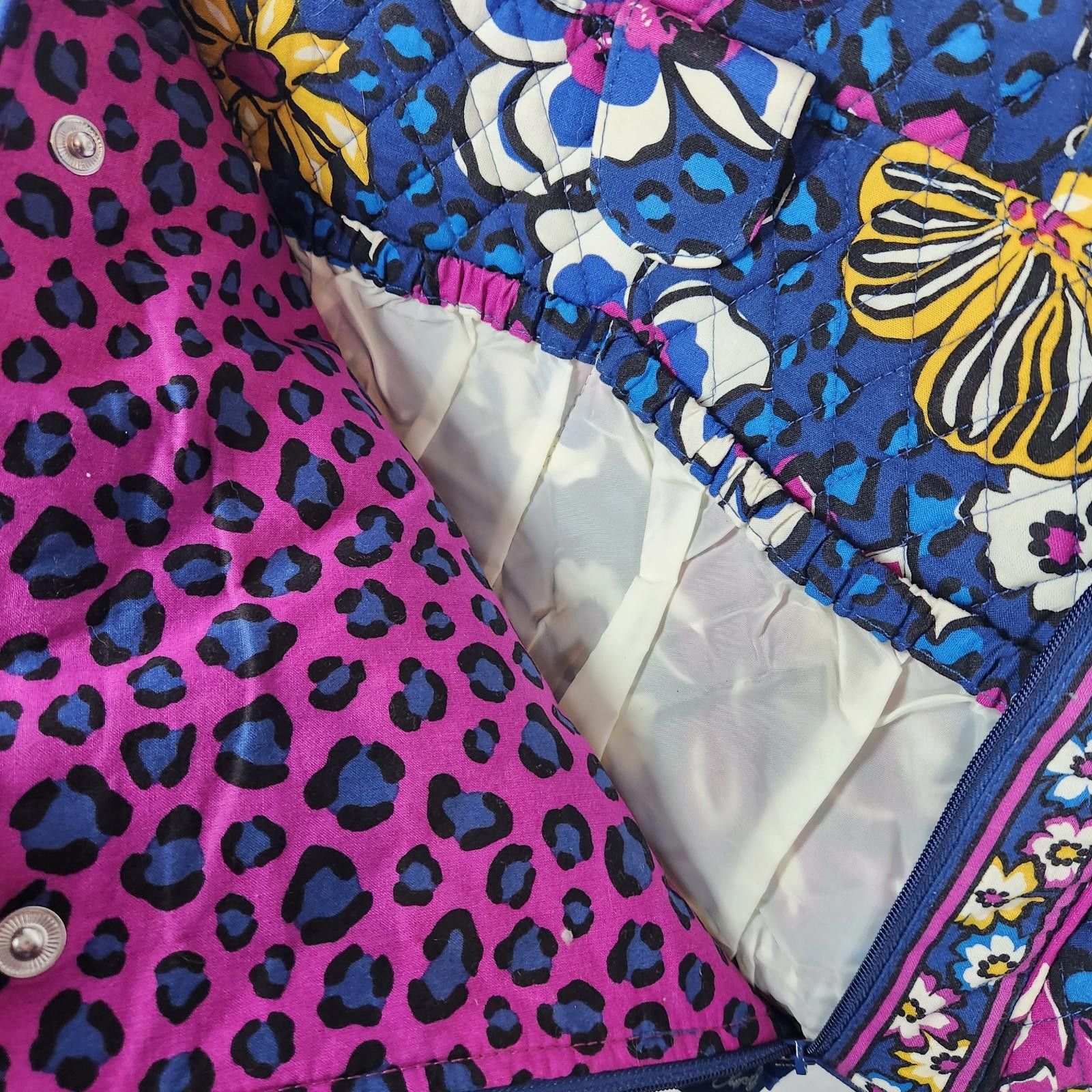 Designer Vera Bradley African Violet Make A Change Diaper Bag Size ONE SIZE - 5 Thumbnail