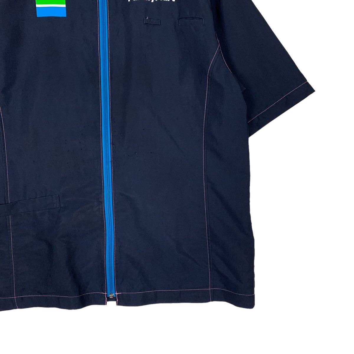 Vintage FAMILY MART Short Sleeve Work Uniform Jacket #1040-C47 Size US L / EU 52-54 / 3 - 4 Thumbnail