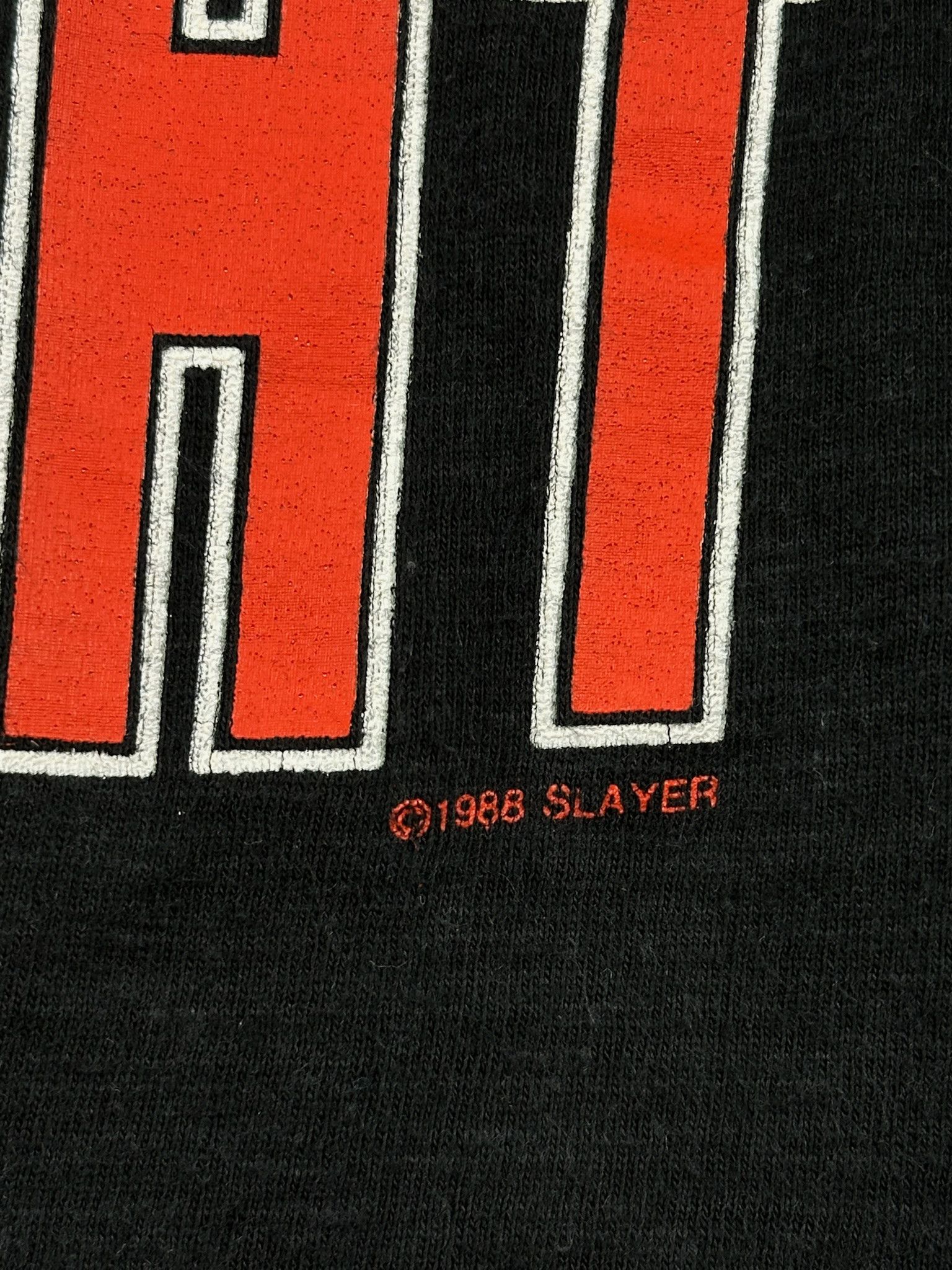Vintage Slayer tshirt slaytanic vintage Size US M / EU 48-50 / 2 - 3 Thumbnail