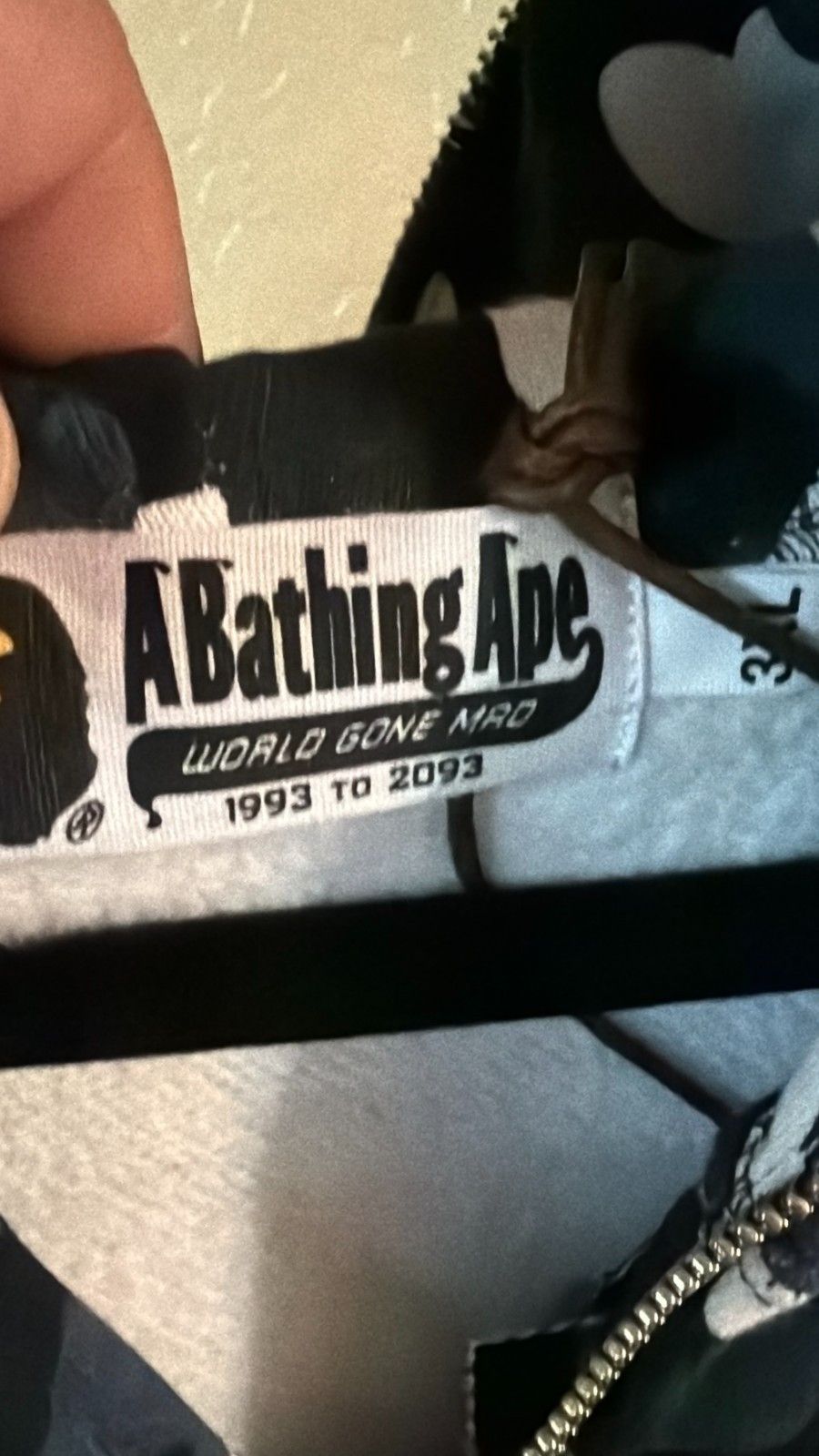 Bape Bape x Dover Street Market camo Crytsal full zip hoodie XXL Size US XXL / EU 58 / 5 - 9 Thumbnail