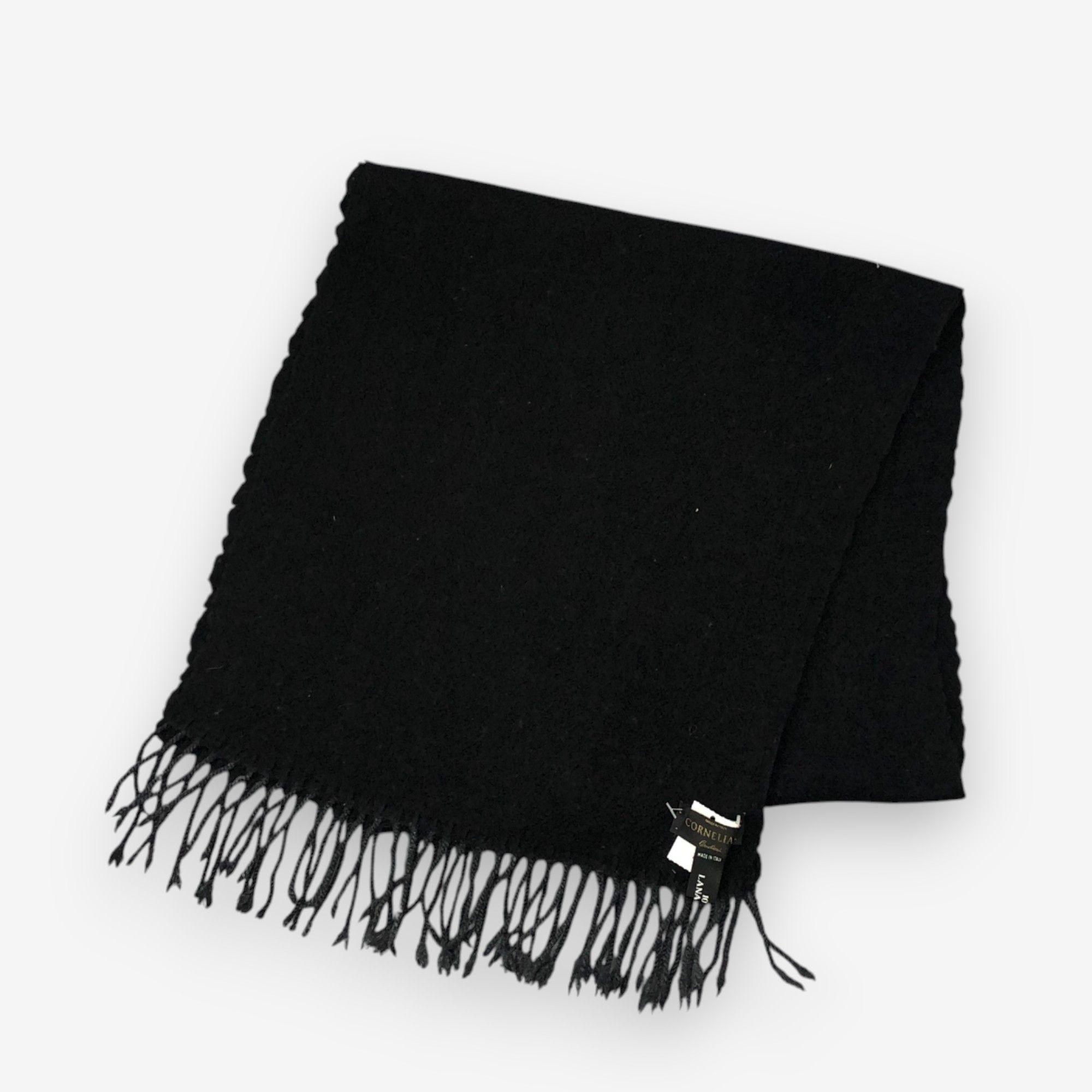 Corneliani Vintage Corneliani Scarf Muffler Wool Fringe Winter Scarves Size ONE SIZE - 3 Thumbnail