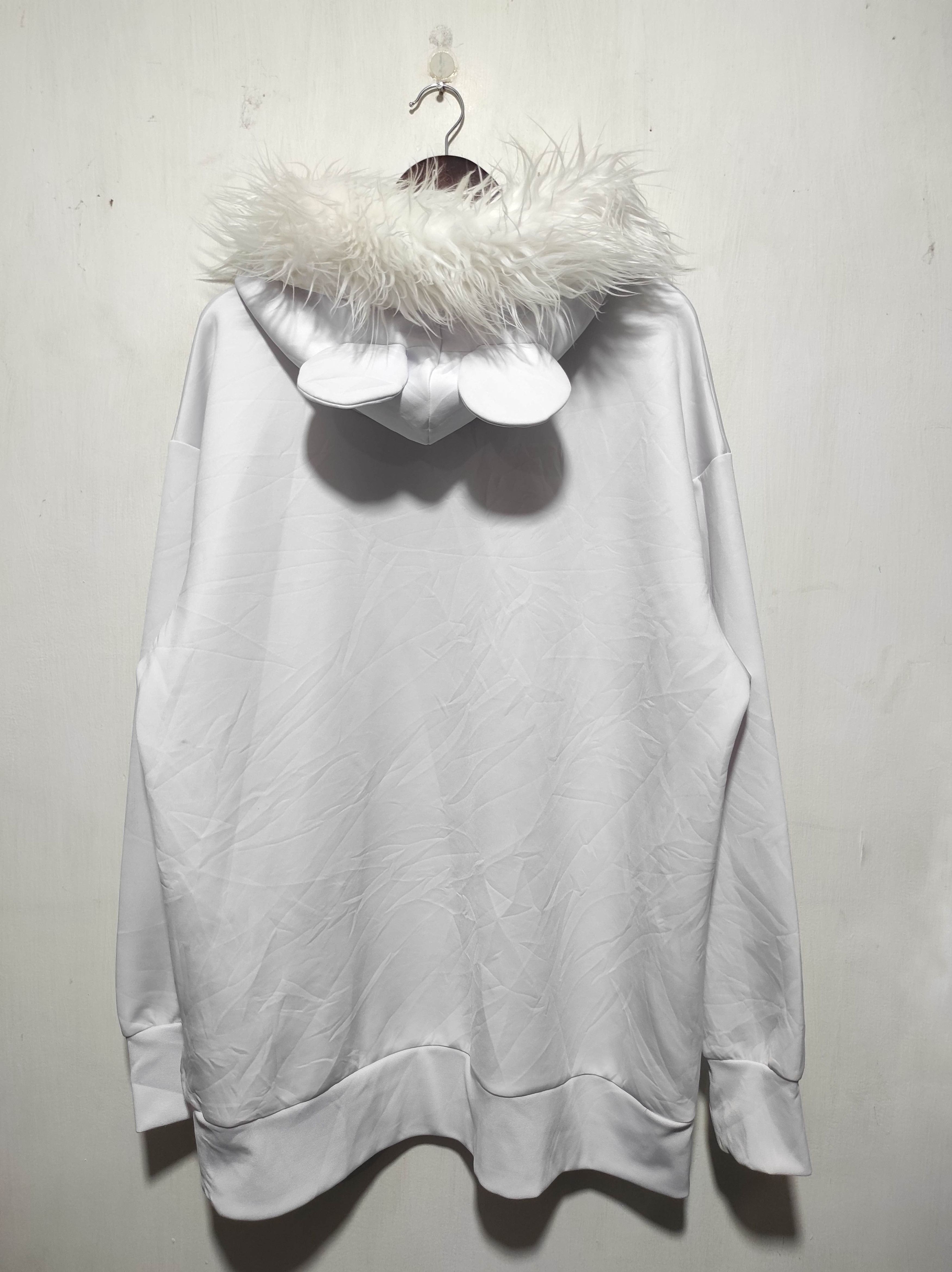 Disney Disney Oversized Fur Hoodie i6w9 LBG style Size US L / EU 52-54 / 3 - 10 Thumbnail