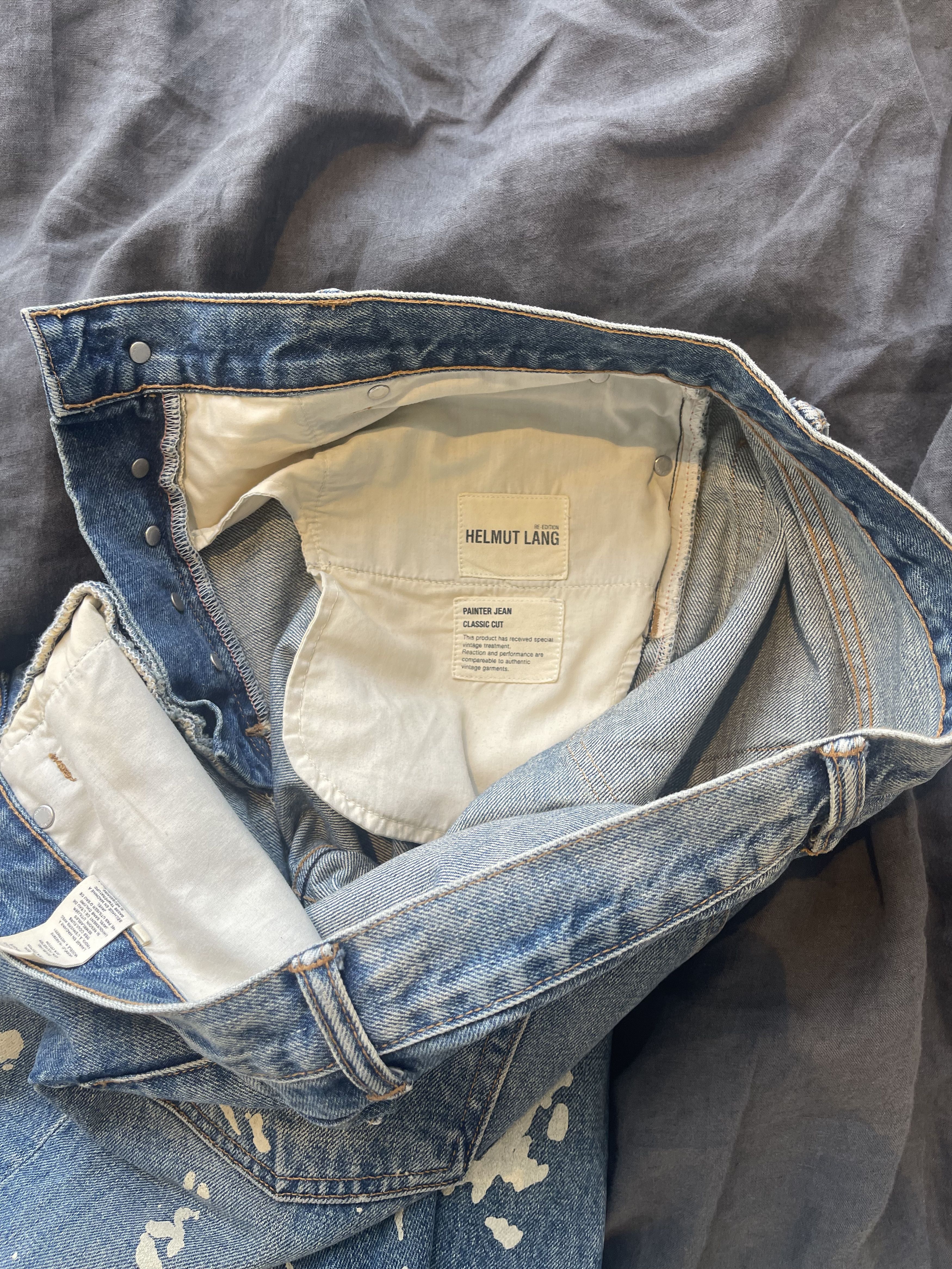 Helmut Lang Helmut Lang 1998 Painter Jeans Re-Edition Size 31 Size US 31 - 5 Thumbnail