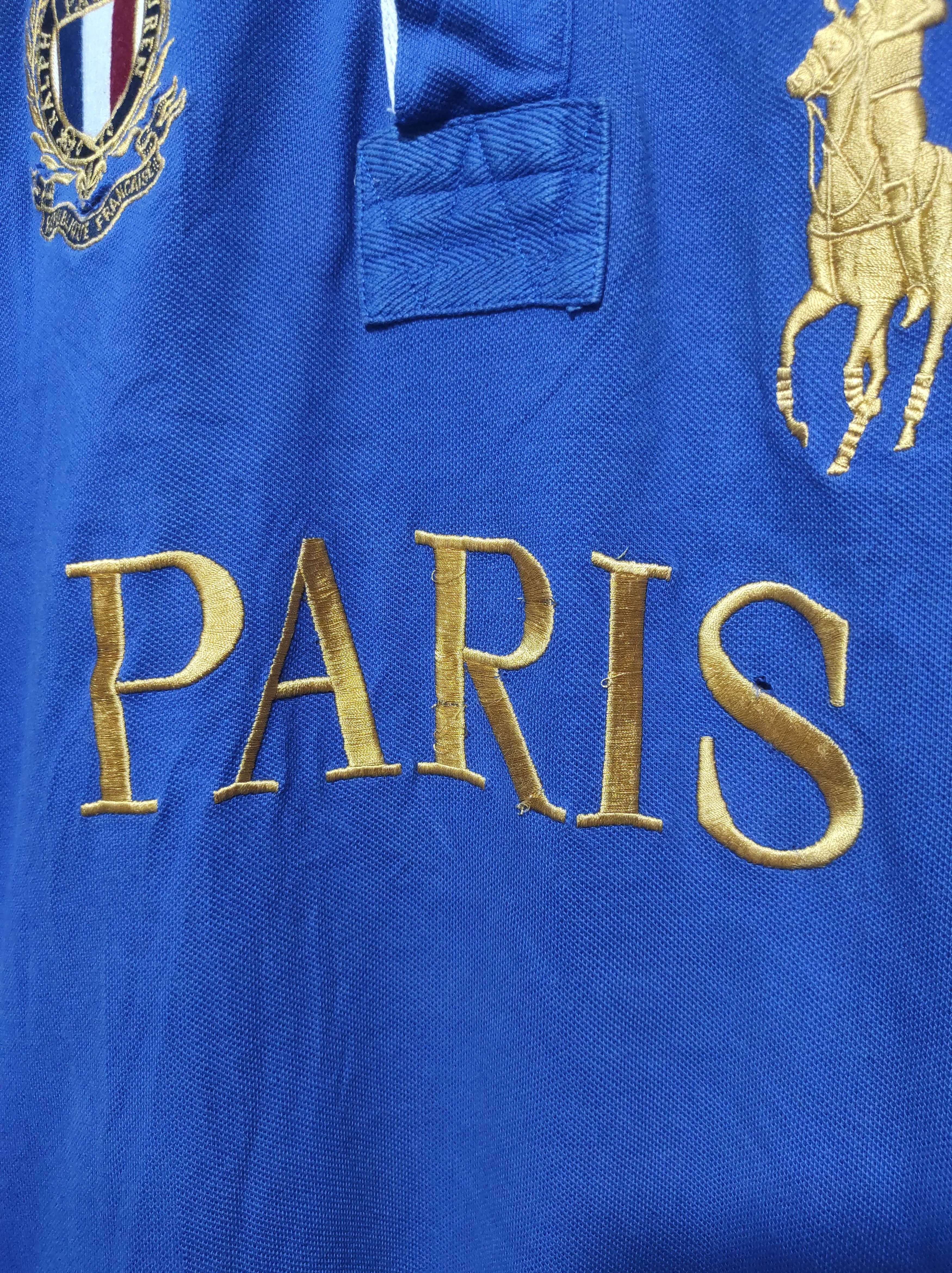 Polo Ralph Lauren Polo Ralph Lauren Paris Polo Shirt Size US L / EU 52-54 / 3 - 4 Thumbnail