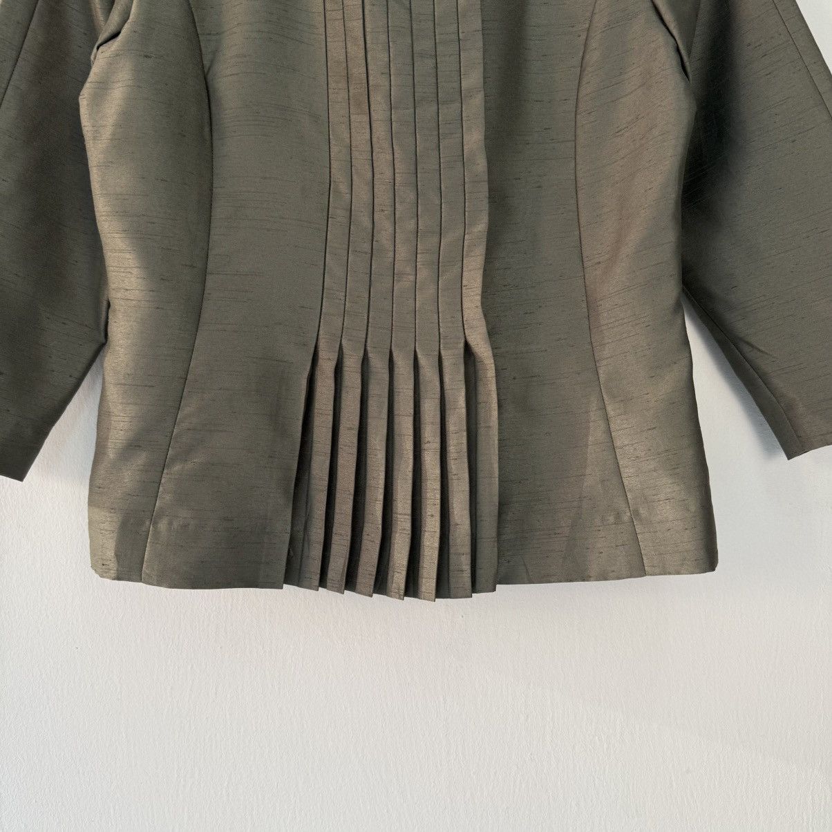 Balenciaga Balenciaga Pleated Blouse Size S / US 4 / IT 40 - 6 Thumbnail