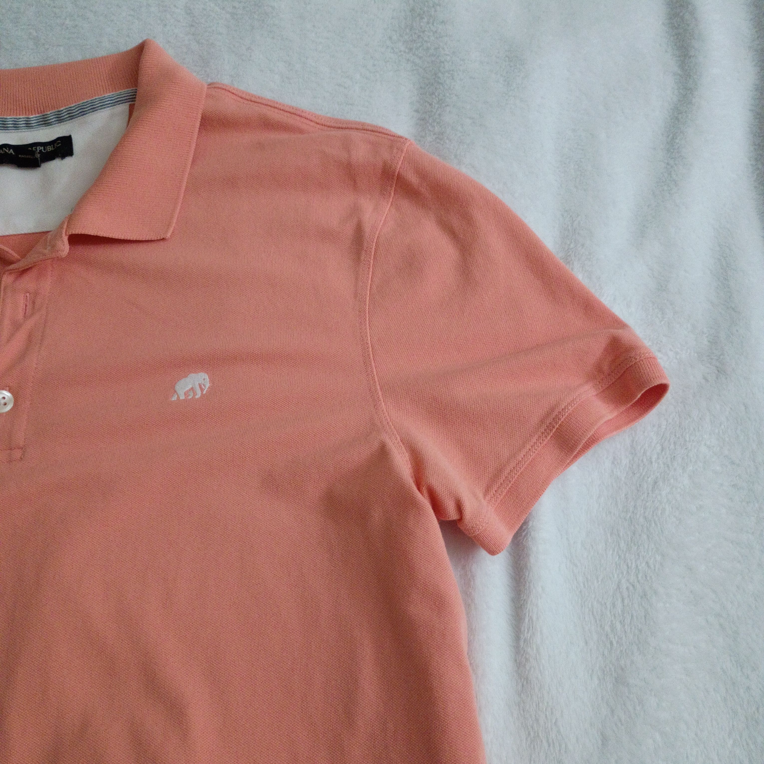 Other Adult Male Banana Republic Brand Polo T-Shirt USED Size US L / EU 52-54 / 3 - 6 Thumbnail