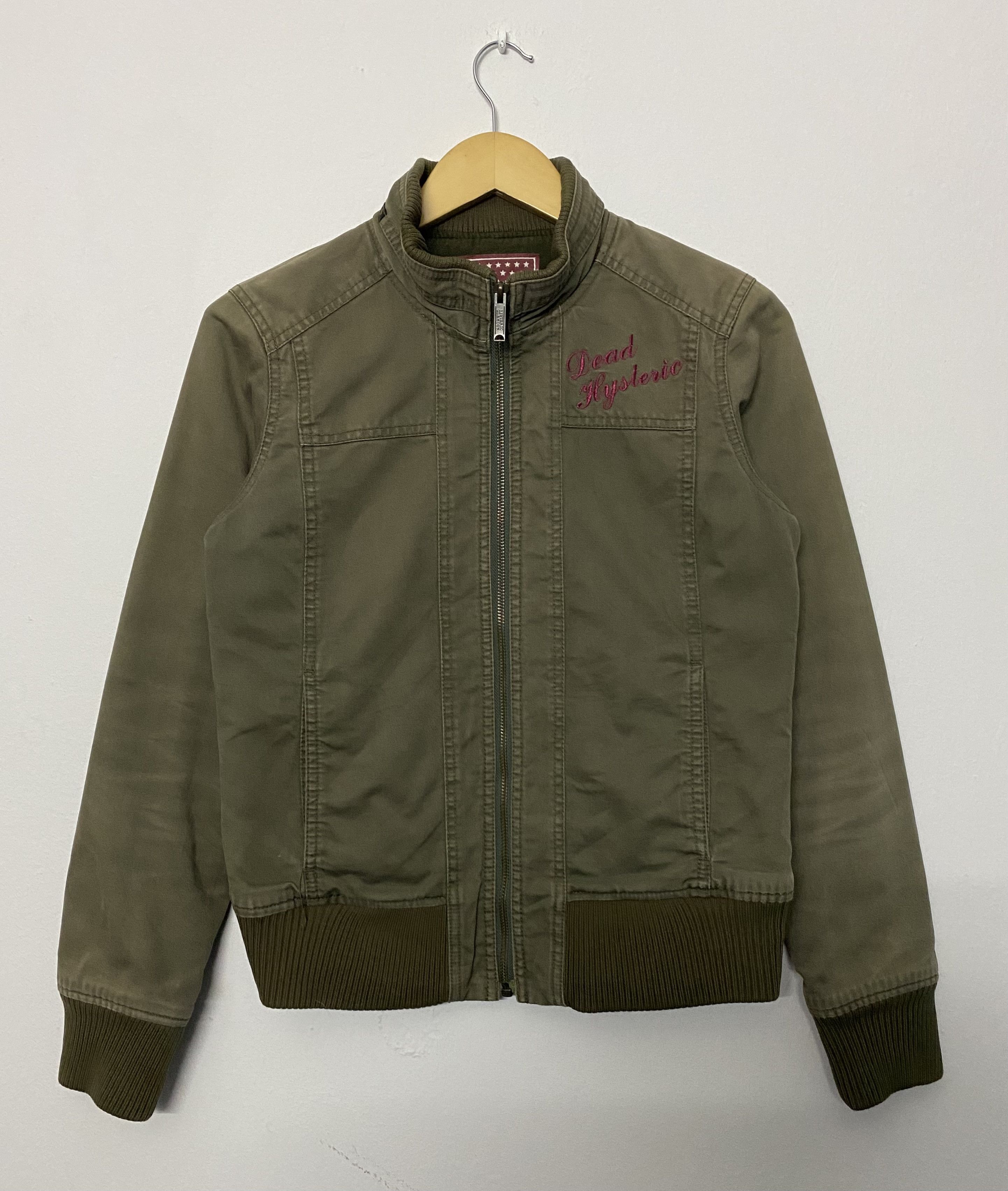 Vtg Hysteric Glamour "Dead Hysteric" Bomber Field Jacket