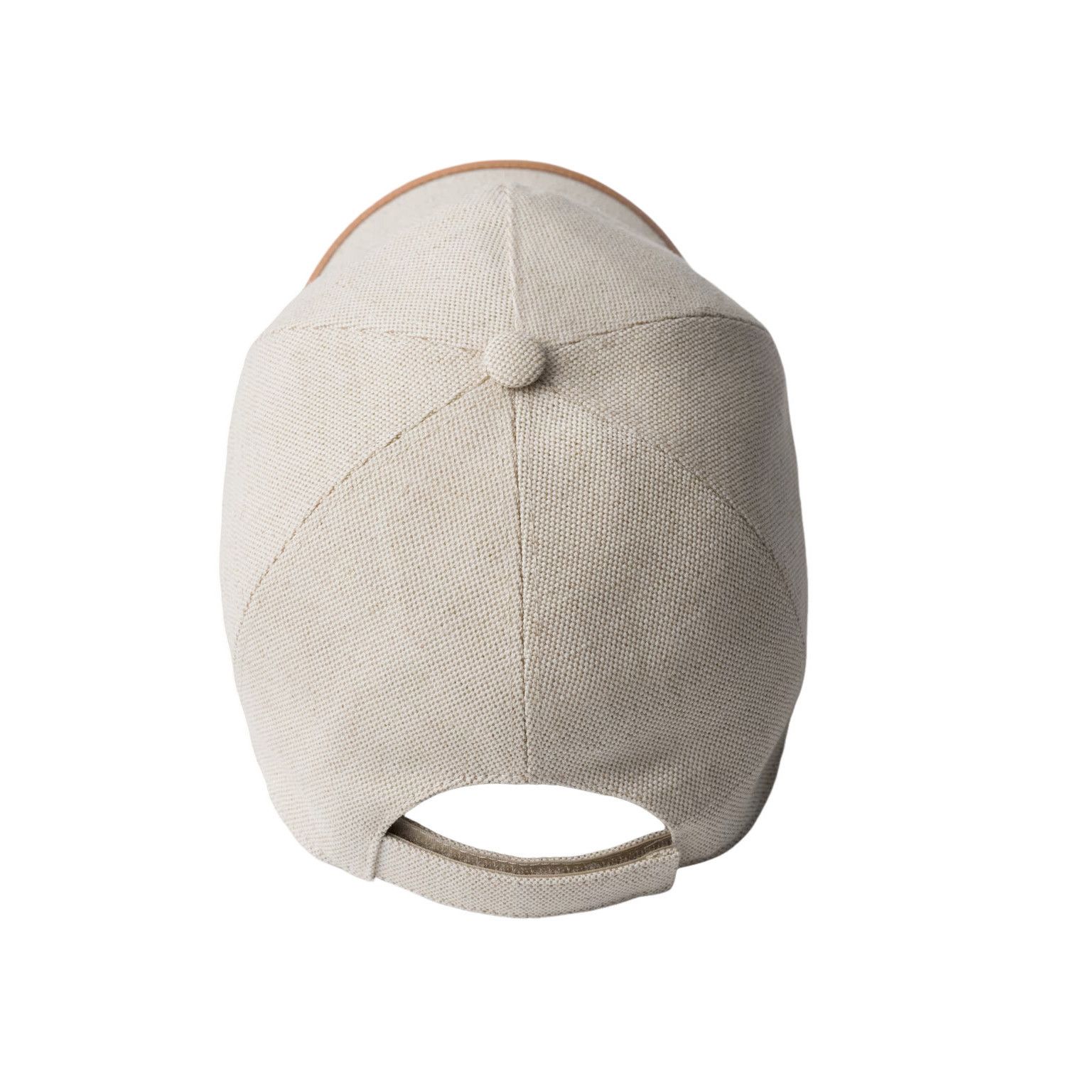 Prada PRADA $720 Linen Natural Baseball Cap New And Authentic (Men Size ONE SIZE - 2 Thumbnail