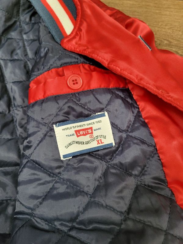 Levi's Levi's vintage 90s bomber jacket XL made in Hong Kong Size US XL / EU 56 / 4 - 3 Thumbnail